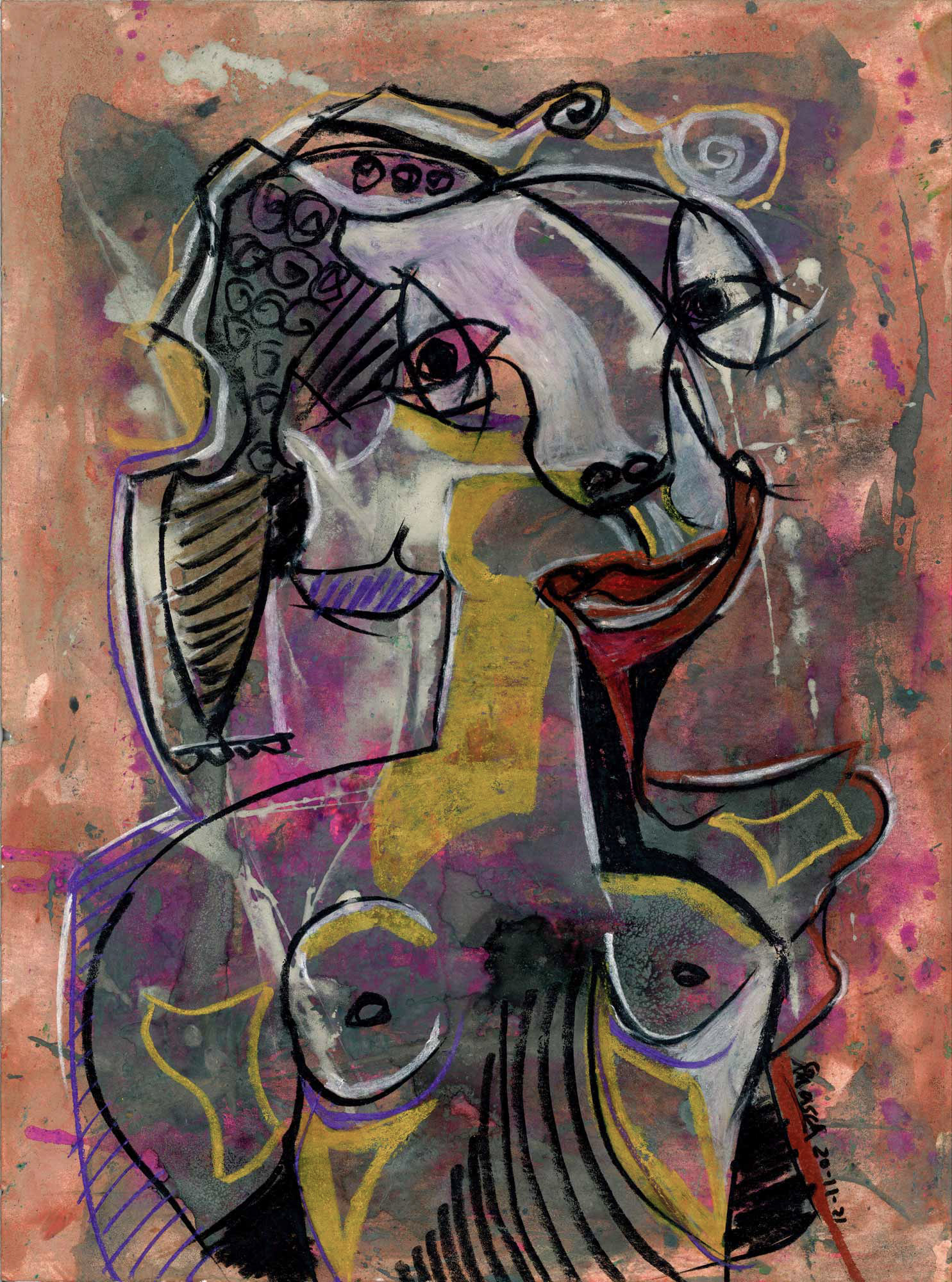 Masch, Drawing