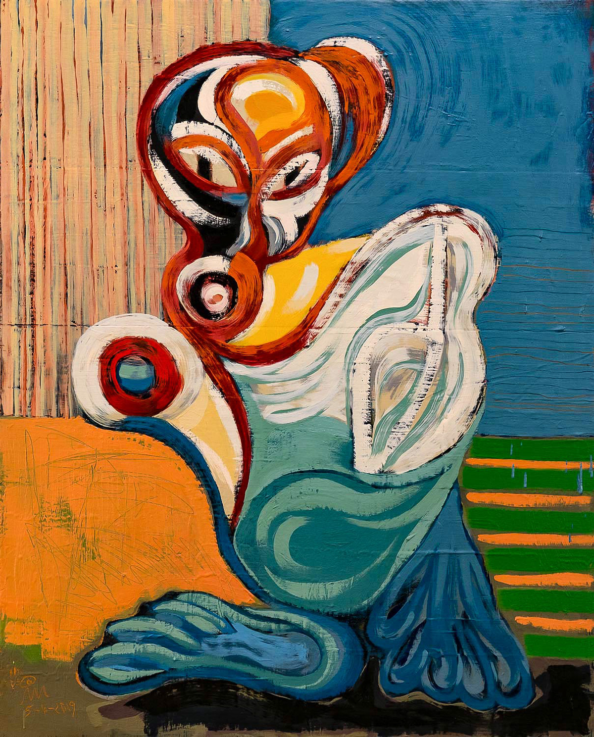 Masch, Painting