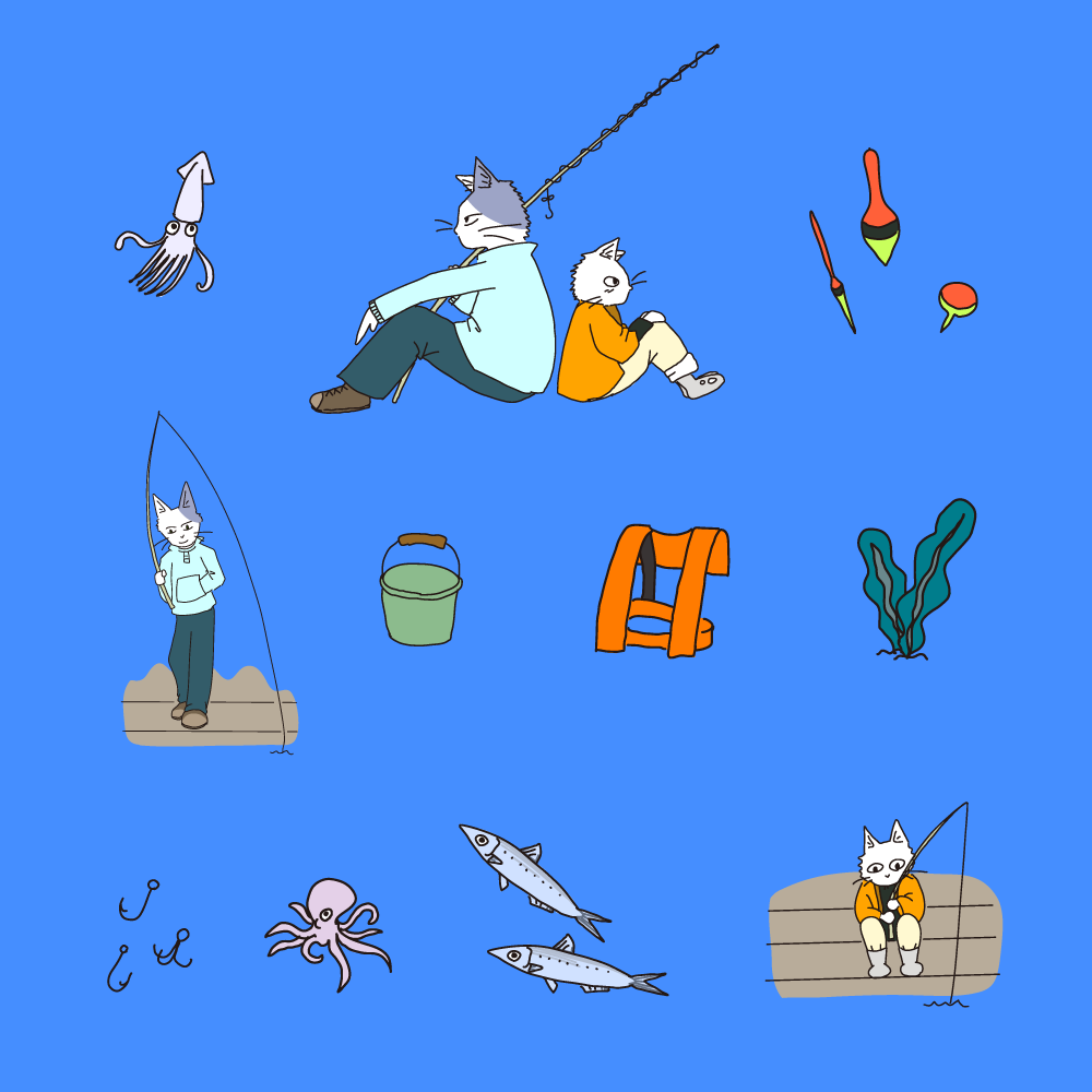 翠彗ただすのポートフォリオ カットイラスト