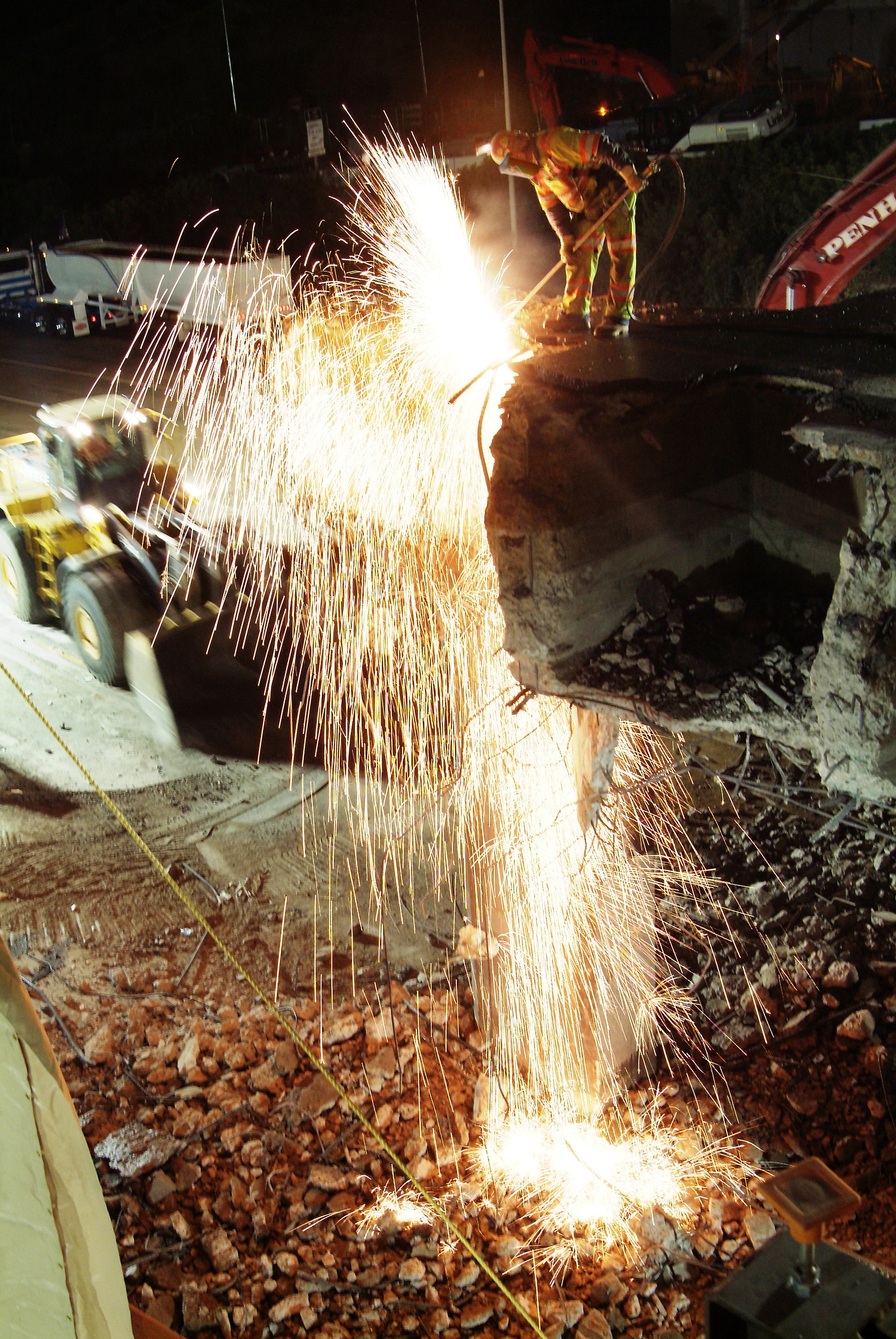 Sunset Blvd. Demolition - Los Angeles