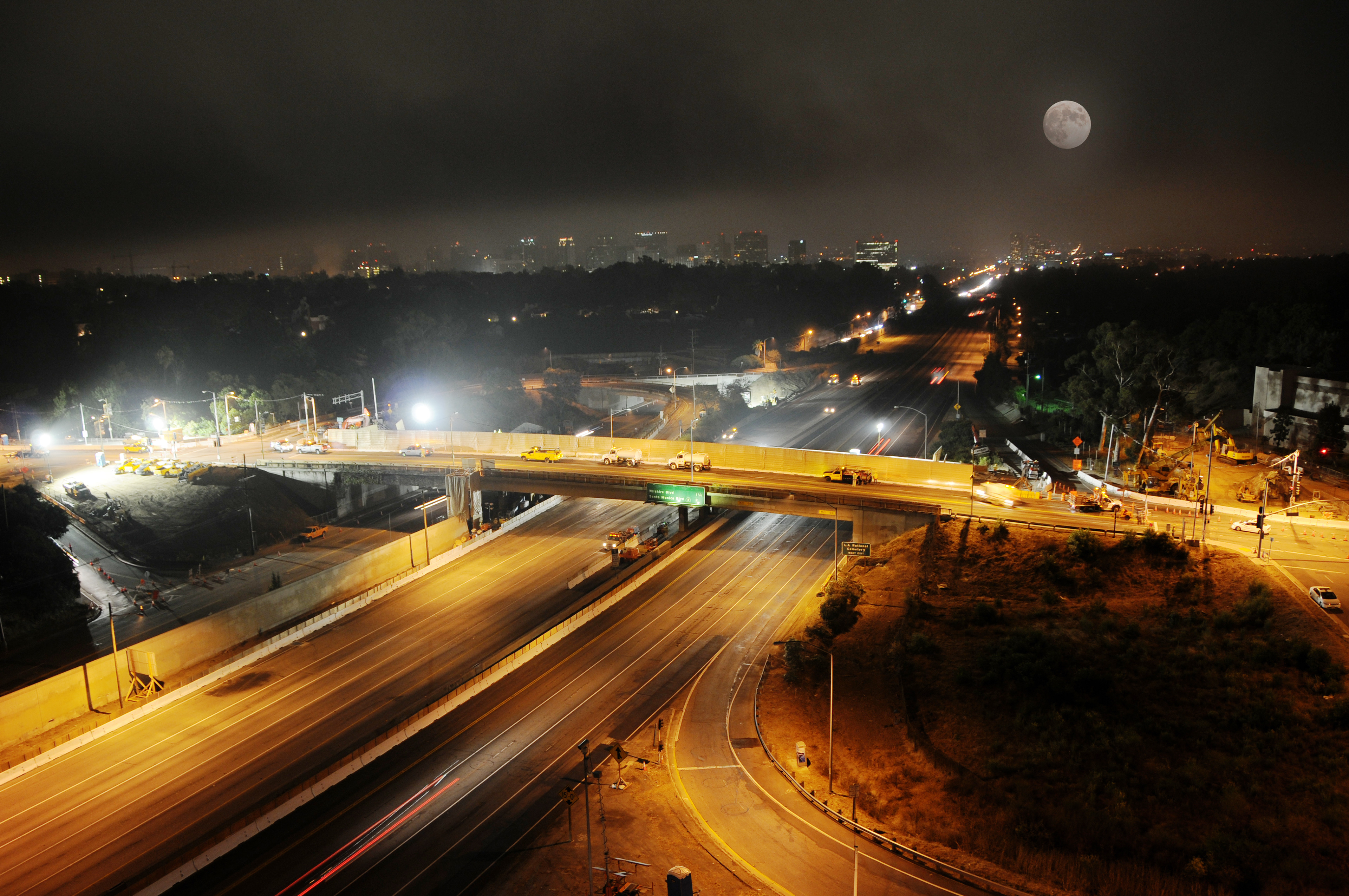 I-405/Sunset Blvd Demolition
