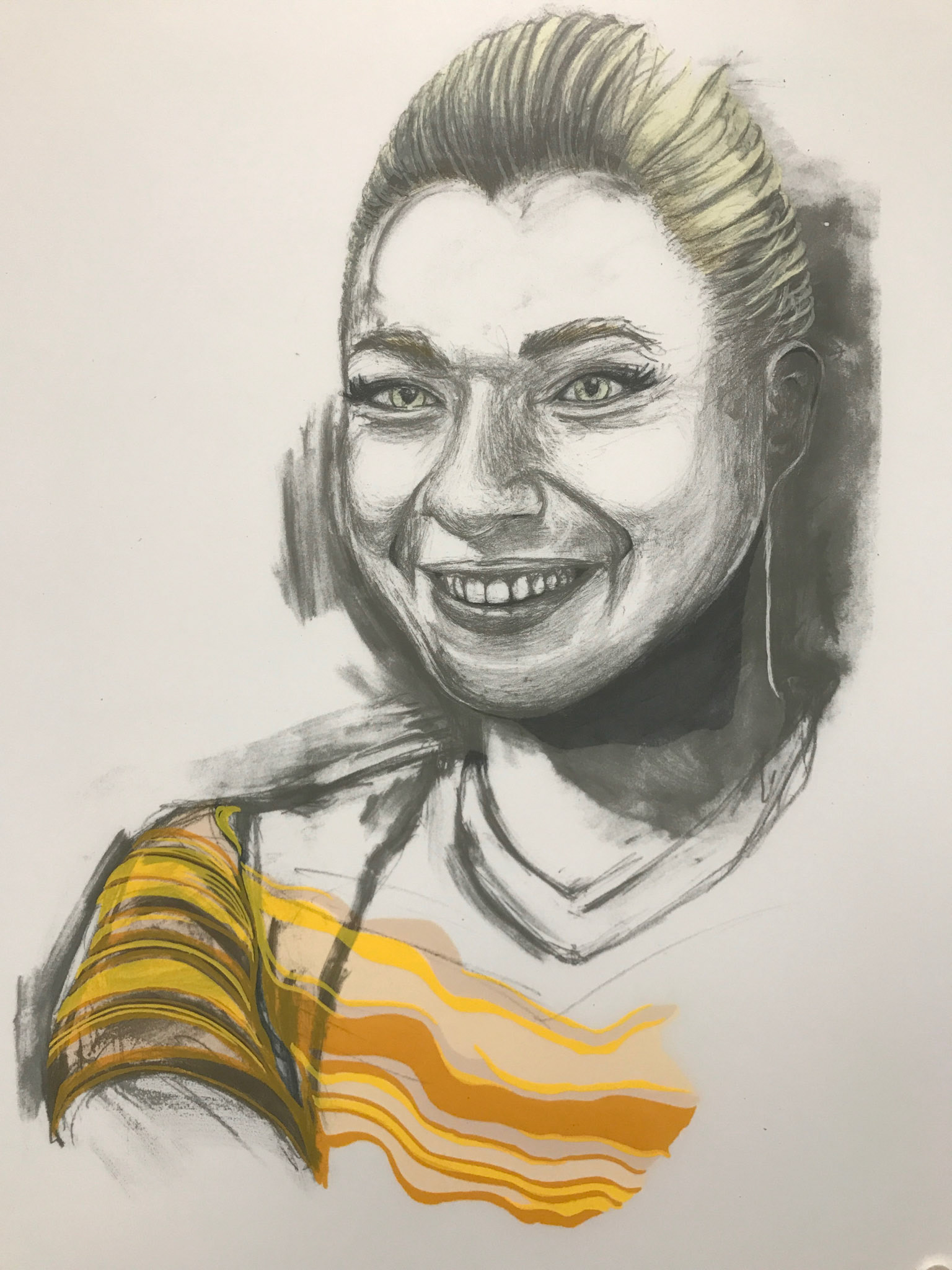 OHAI, serigraph, 24 x 18 inches
