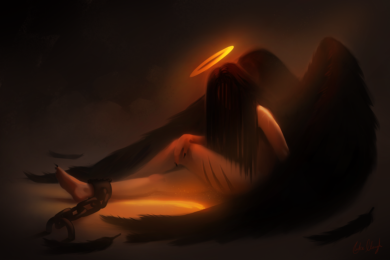 Angel 2 by Luke Clough