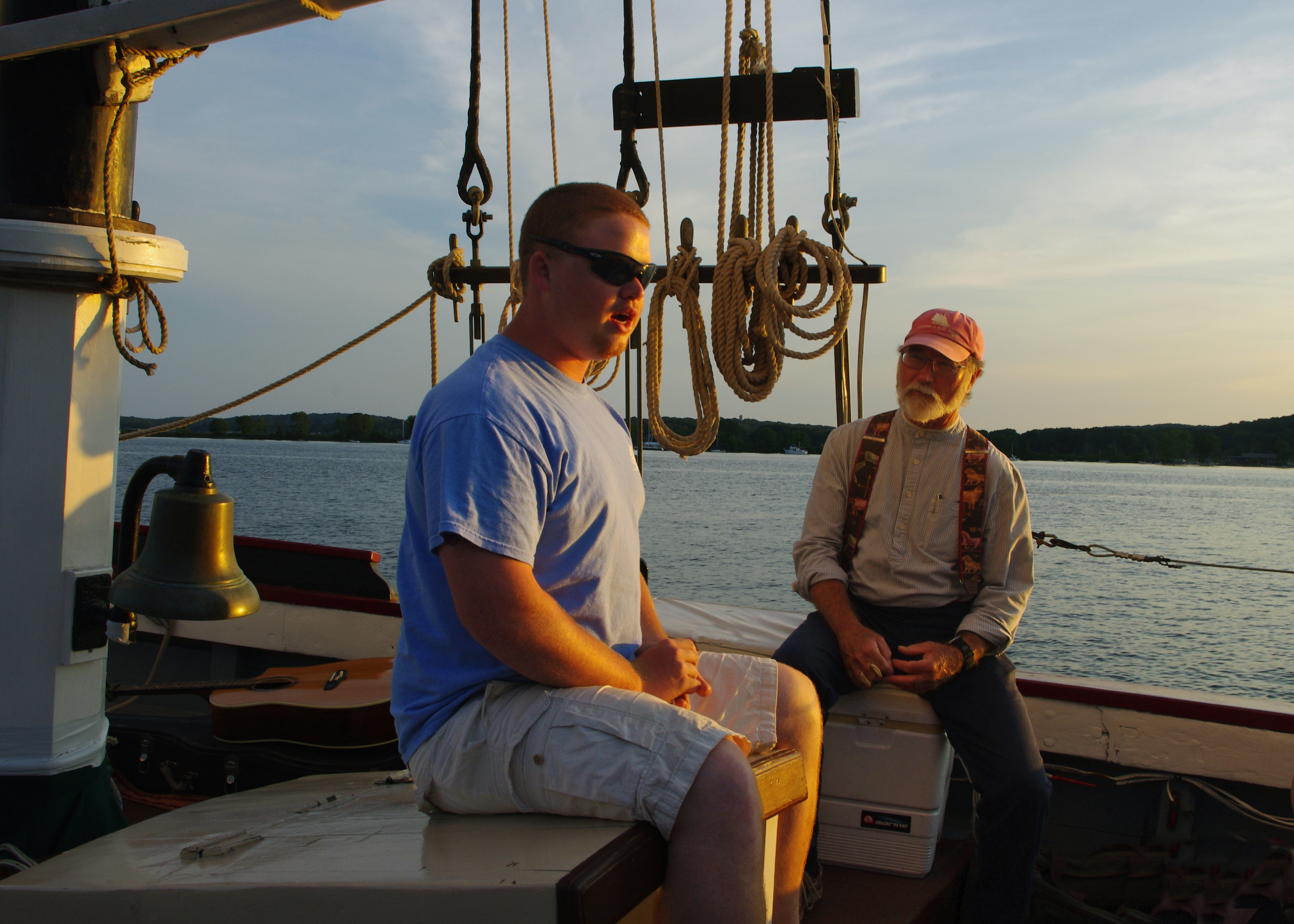 Bob Smith - Aboard the Mary E. - Connecticut River