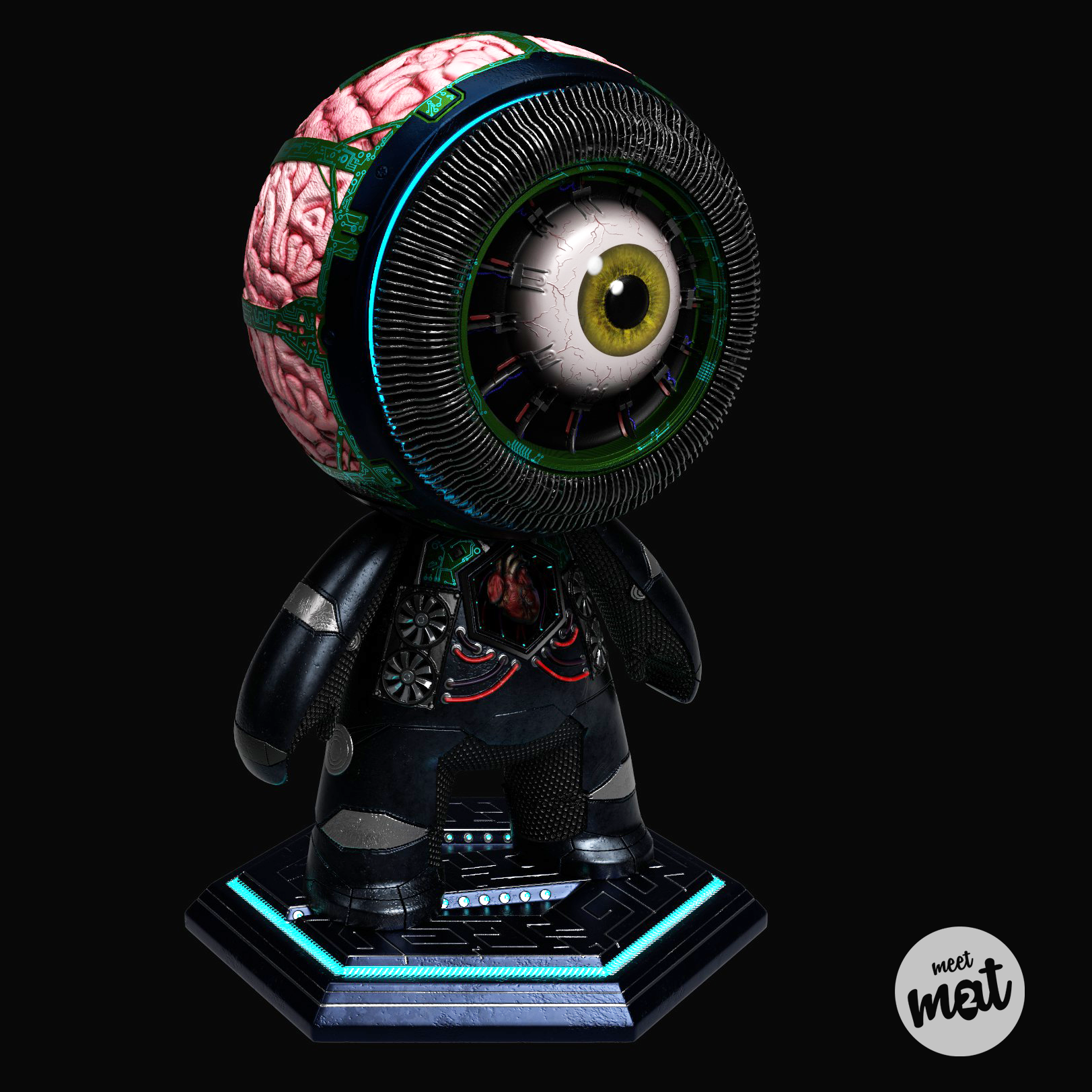 Submission for Meet Mat 2 Substance Painter competition