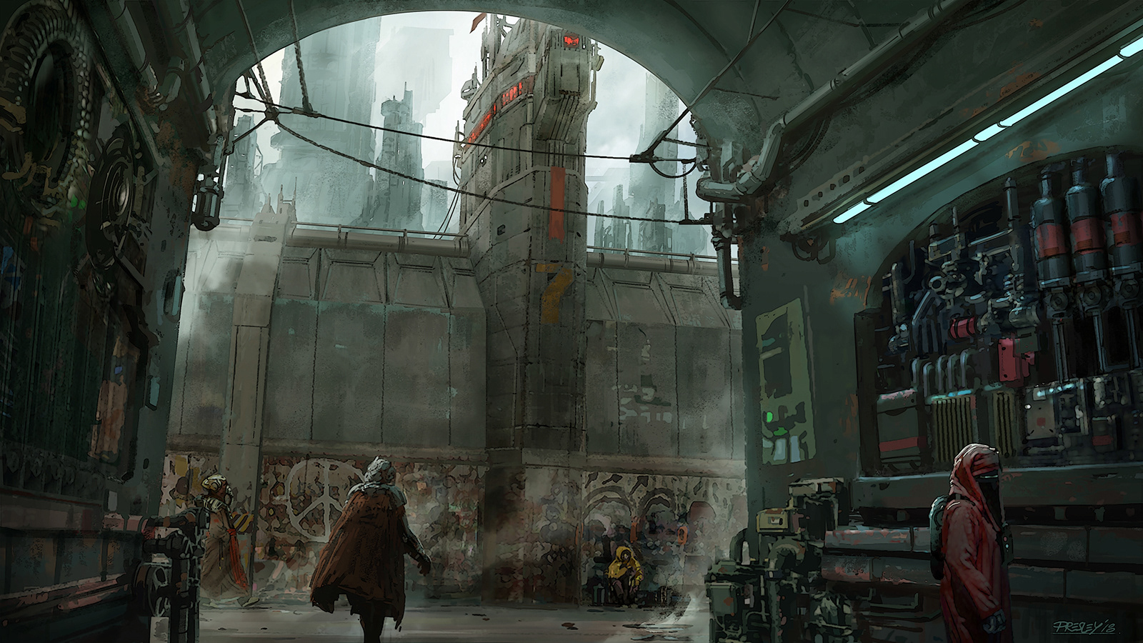 pat presley environment concept design