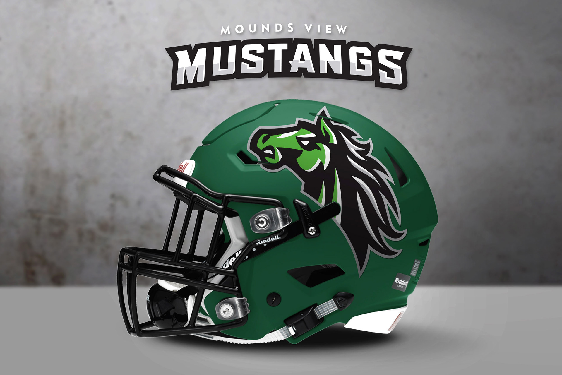 Paul Howalt - Mounds View Mustangs Identity