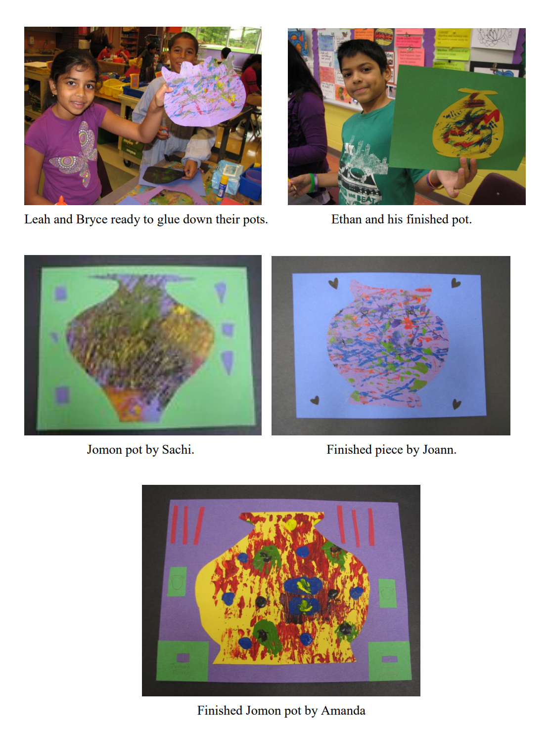 4th Grade Textured Paper Lesson 2