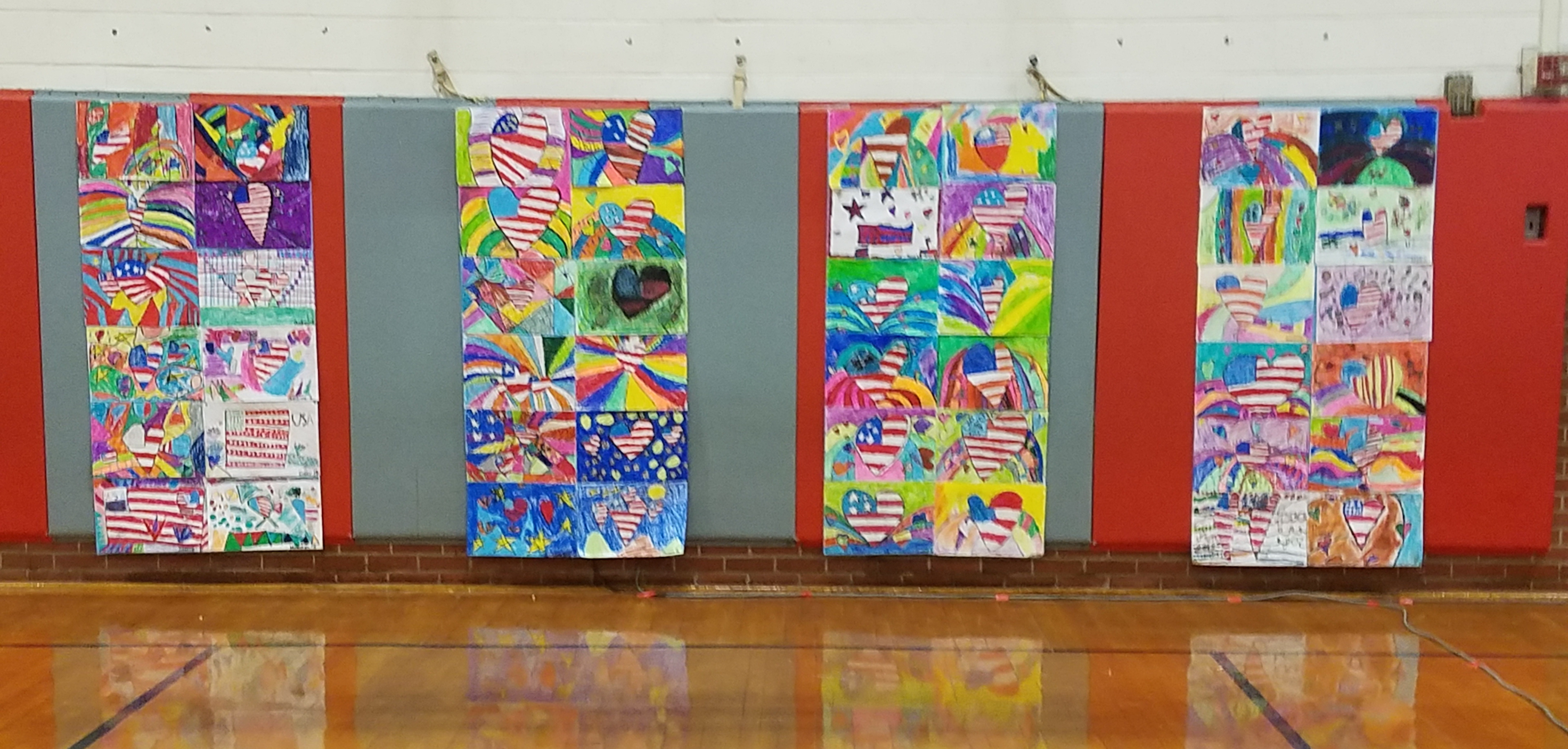 2018 GHES Veteran's Day Program Decorations 2