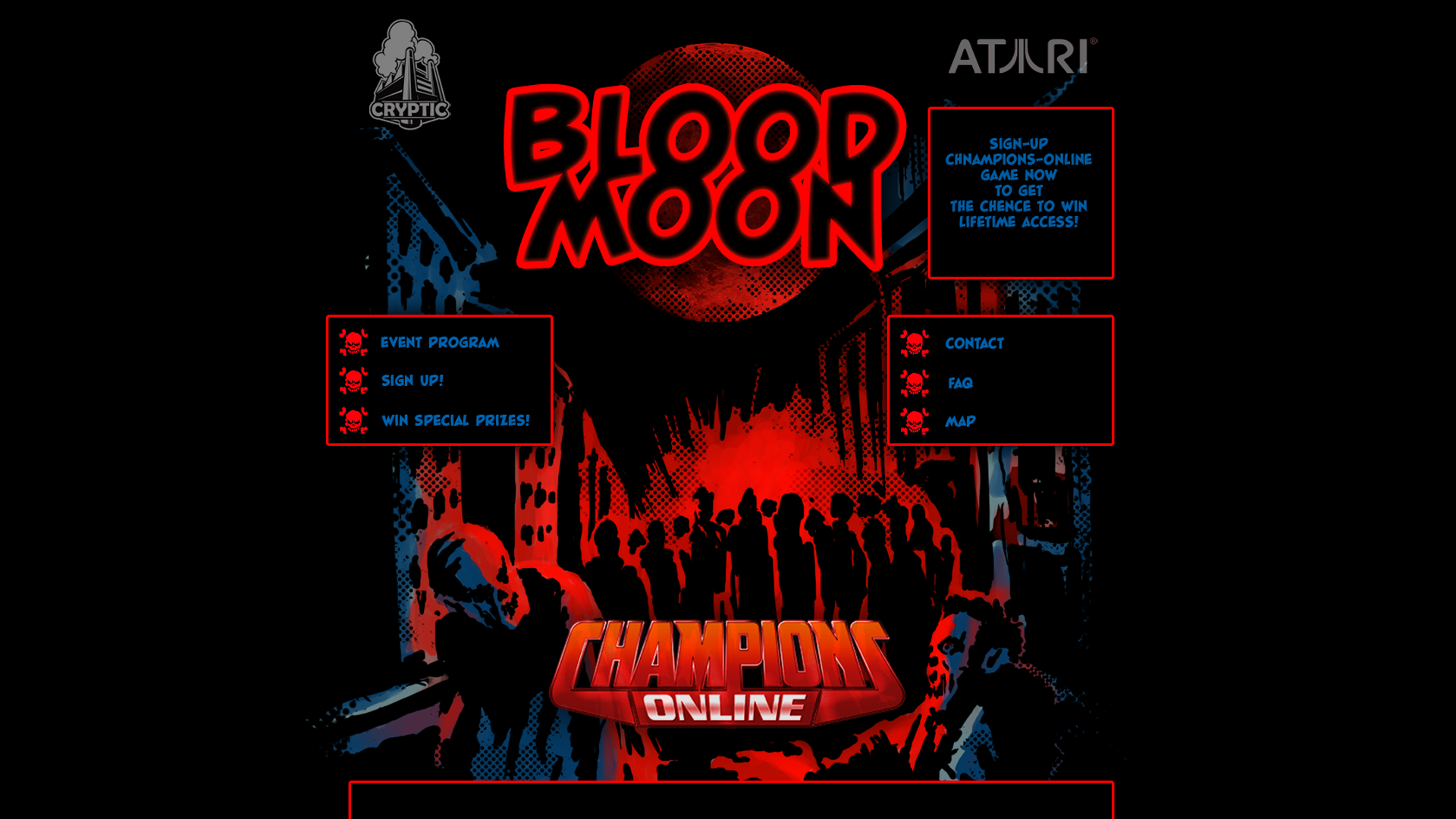 Game Event Website