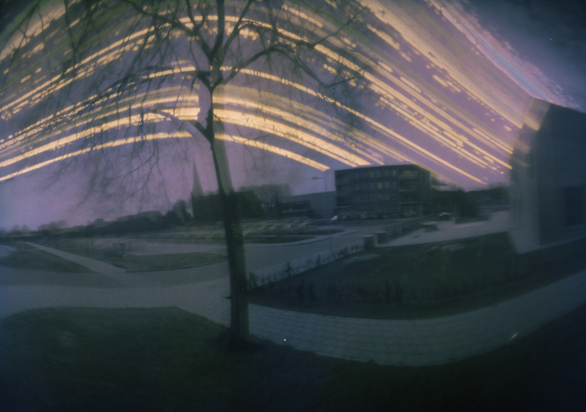 Slow Collective Landscape project solargraphie end result