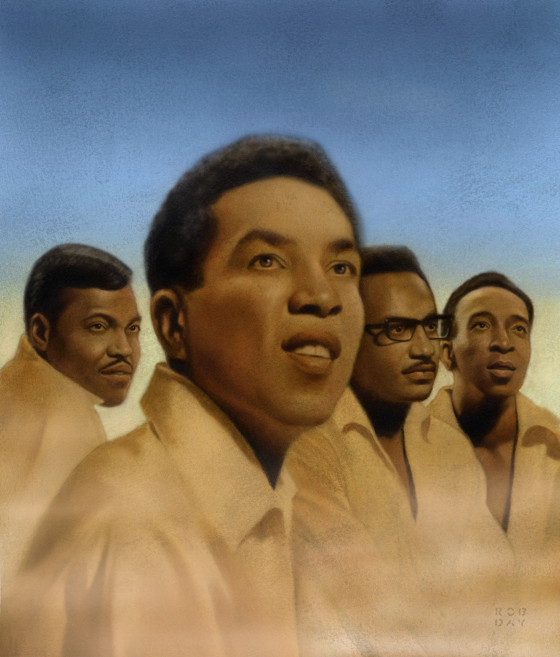Rob Day Smokey Robinson & The Miracles