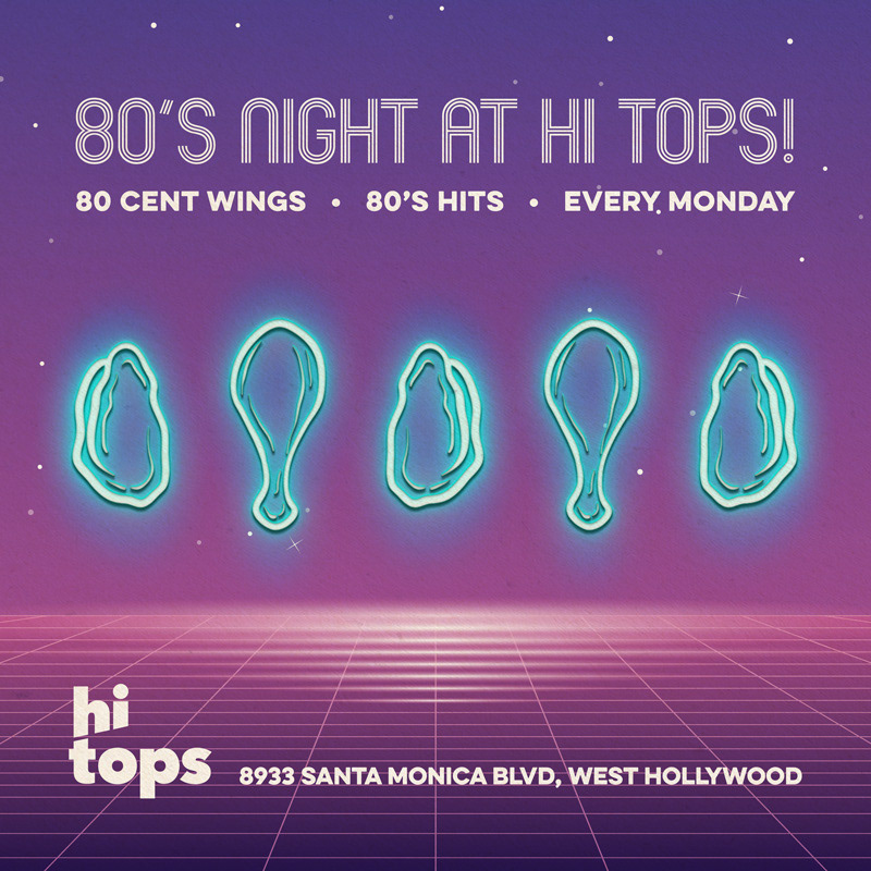 Maya Whitman Design Hi Tops Sports Bar