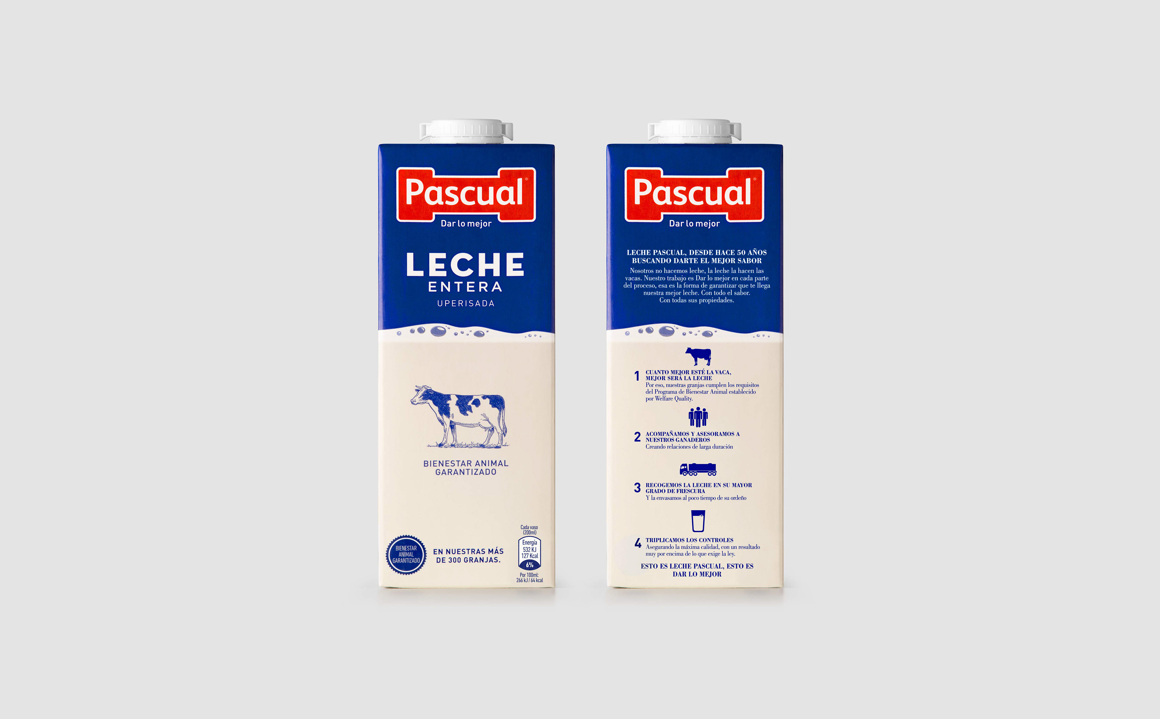 Leche Pascual • Si lo quieres, lo cuidas