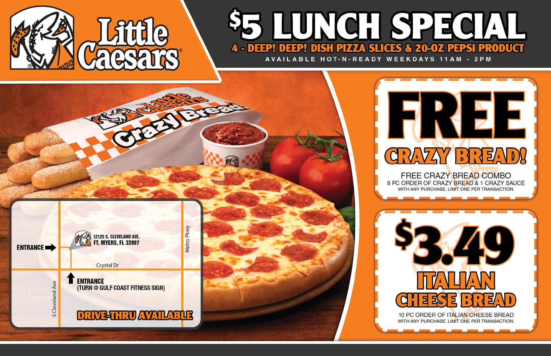 Weston Beckwith Little Caesars Fort Myers Locations