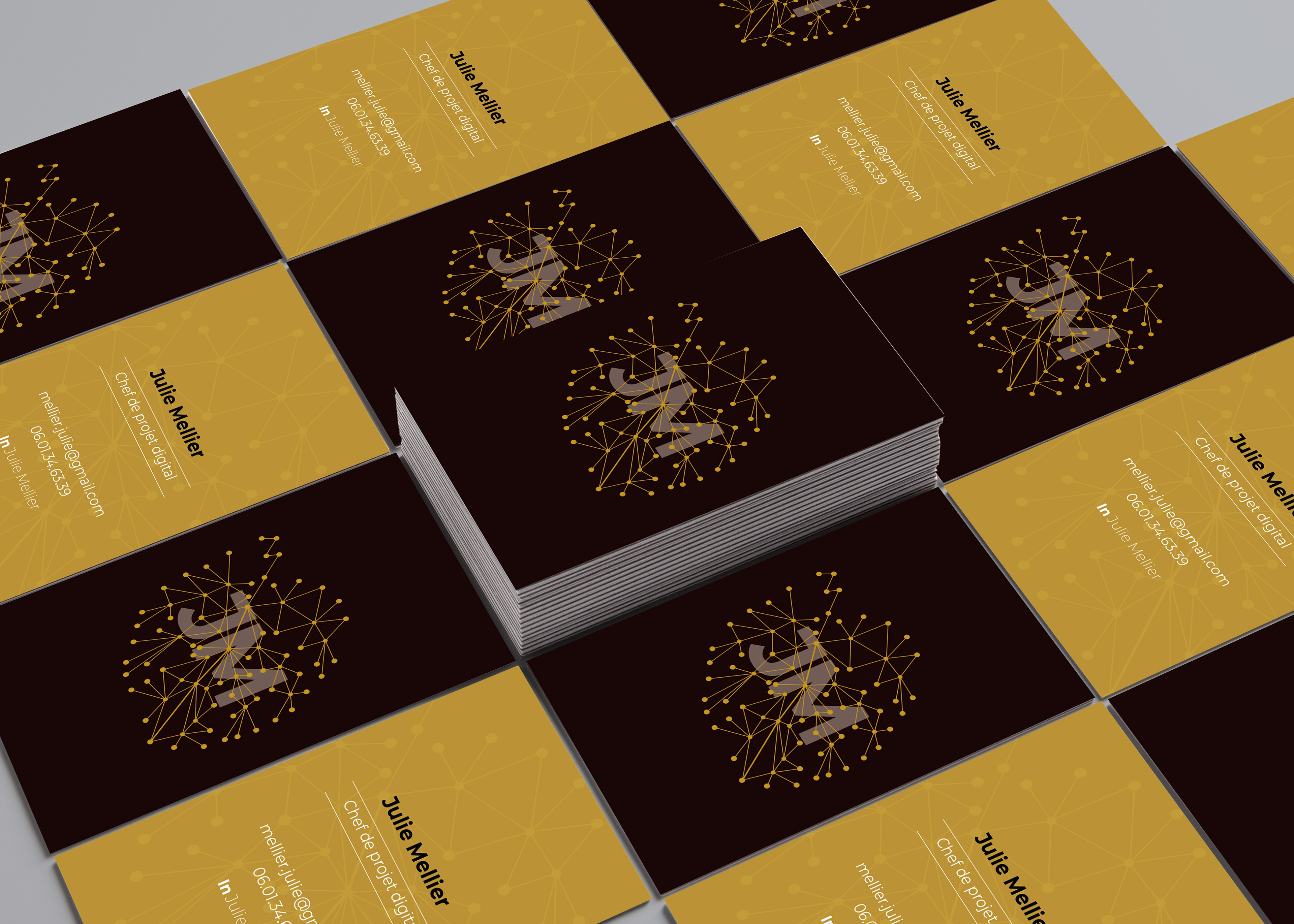 Mockup carte de visite