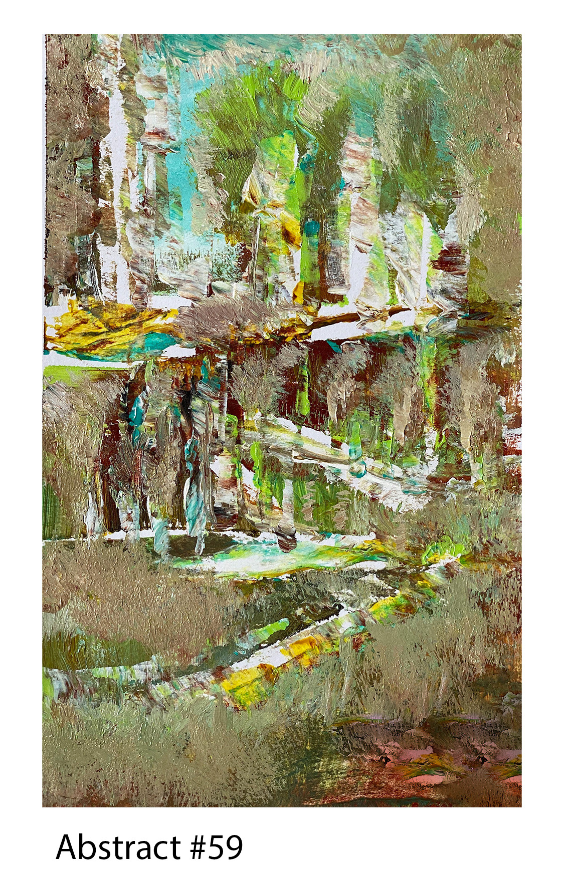 Acrylic on Paper, 5"x8", 2020, Available