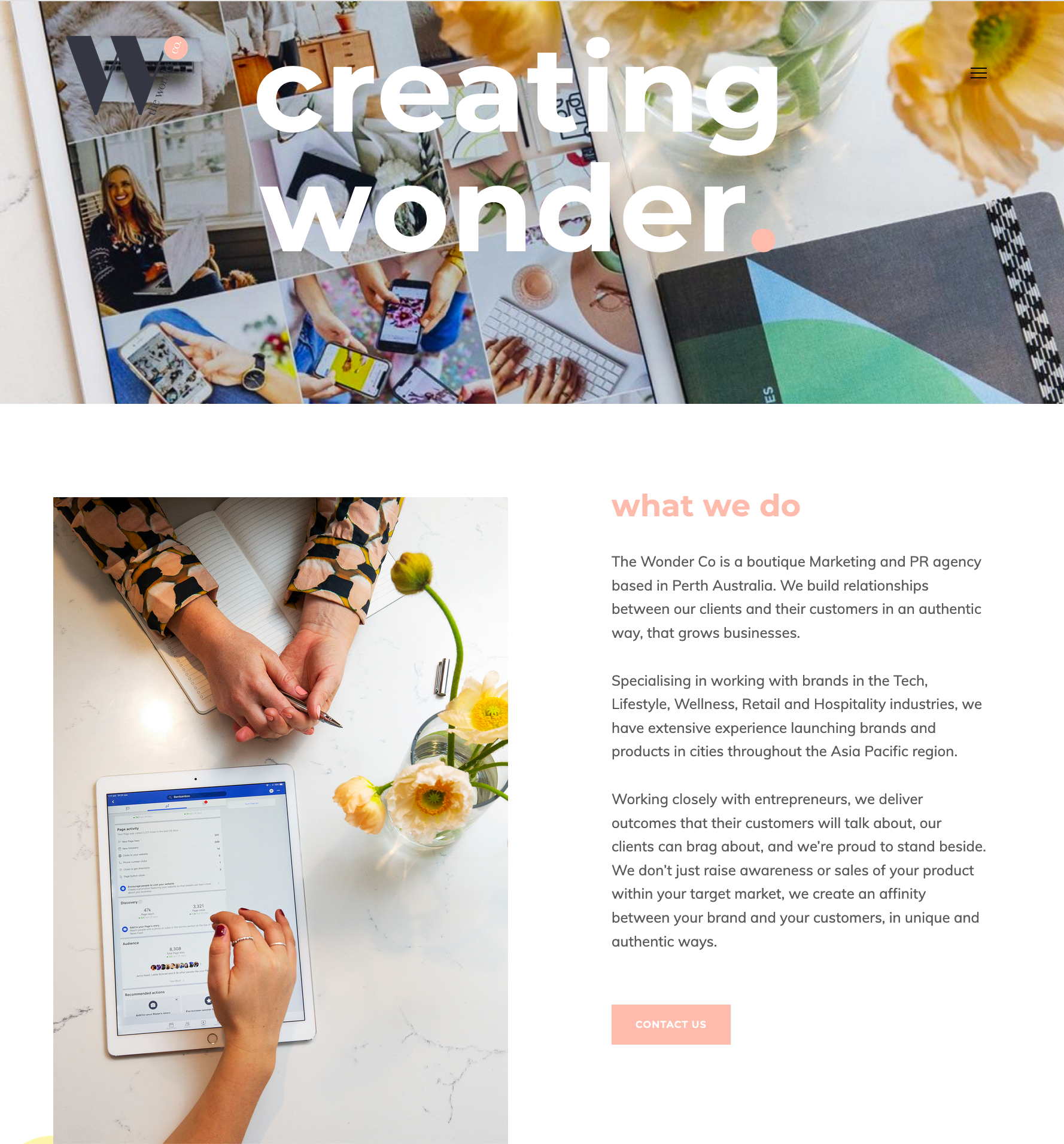 The Wonder Co Web Design