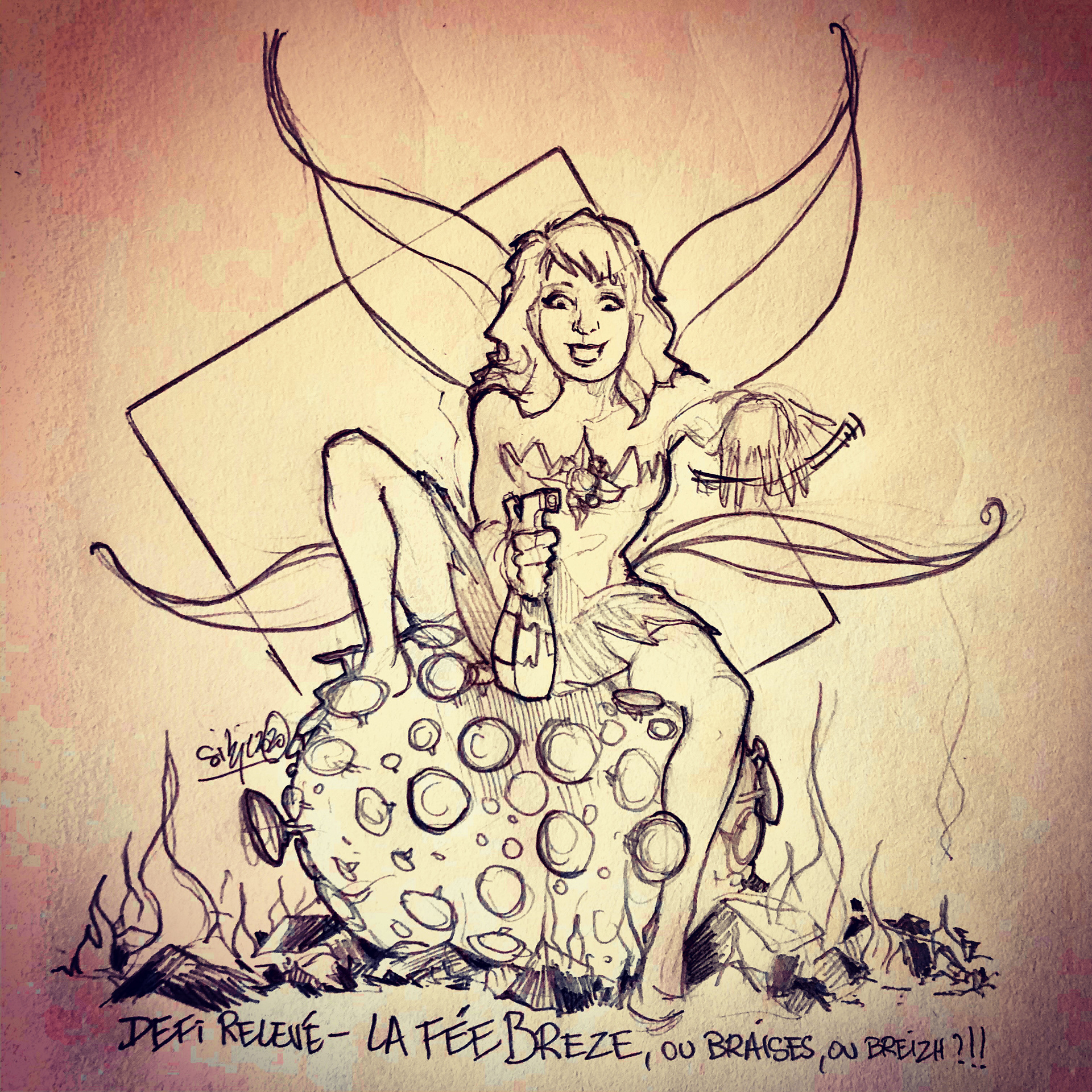 Les Fées confinement by SIKIC