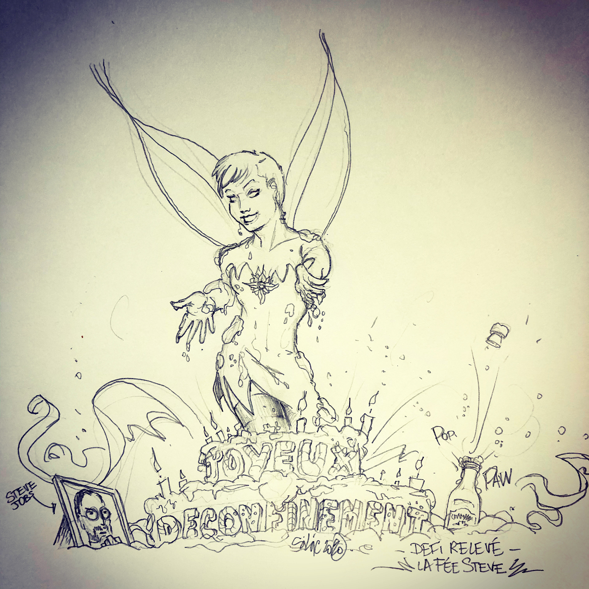 Les Fées confinement by SIKIC