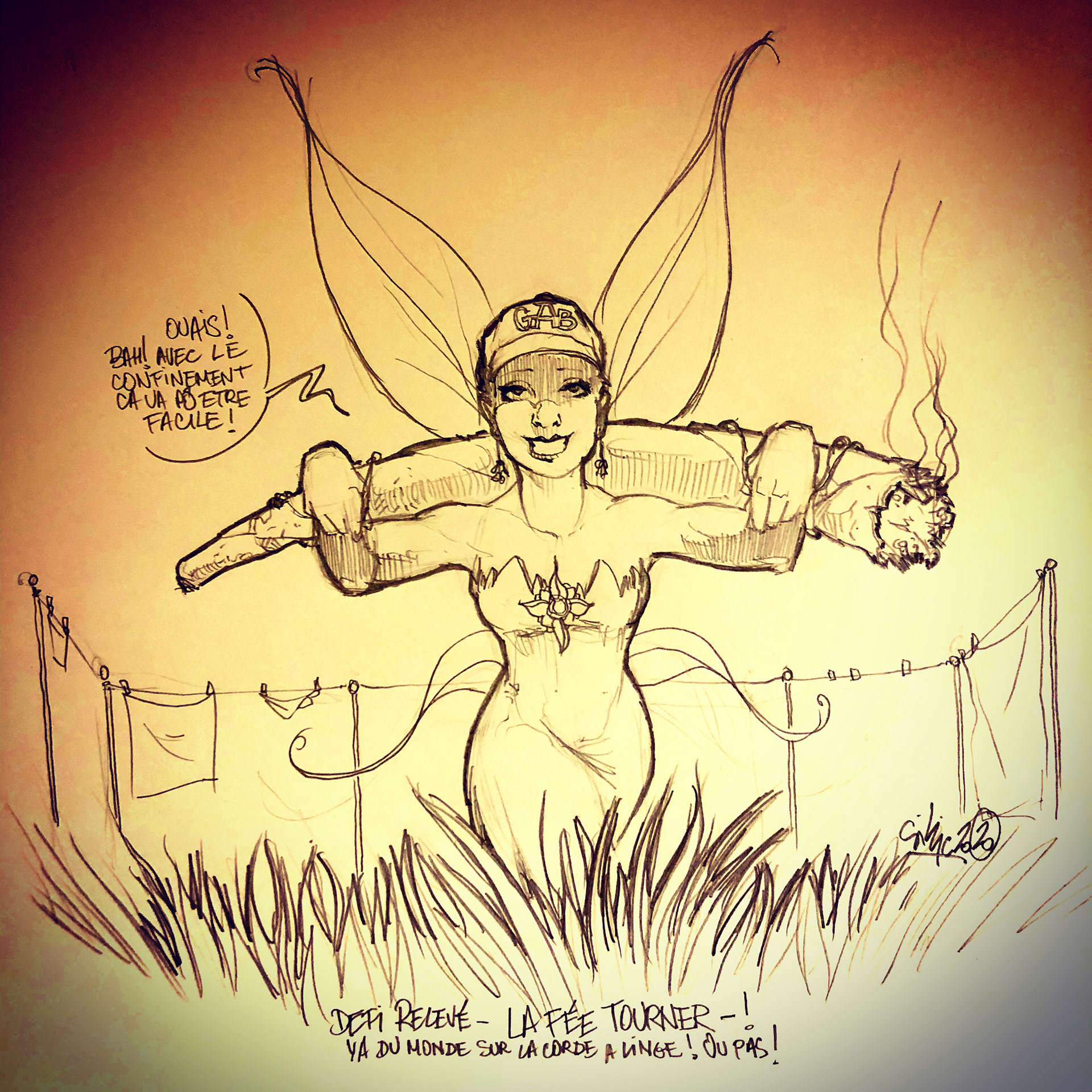Les Fées confinement by SIKIC