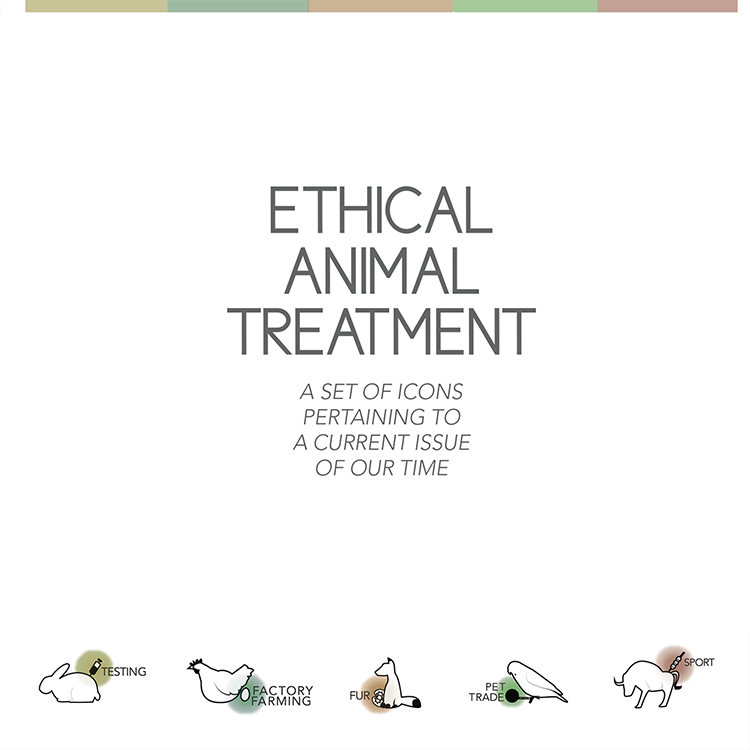 Tziporah Zions - Ethical Animal Treatment Icon Set