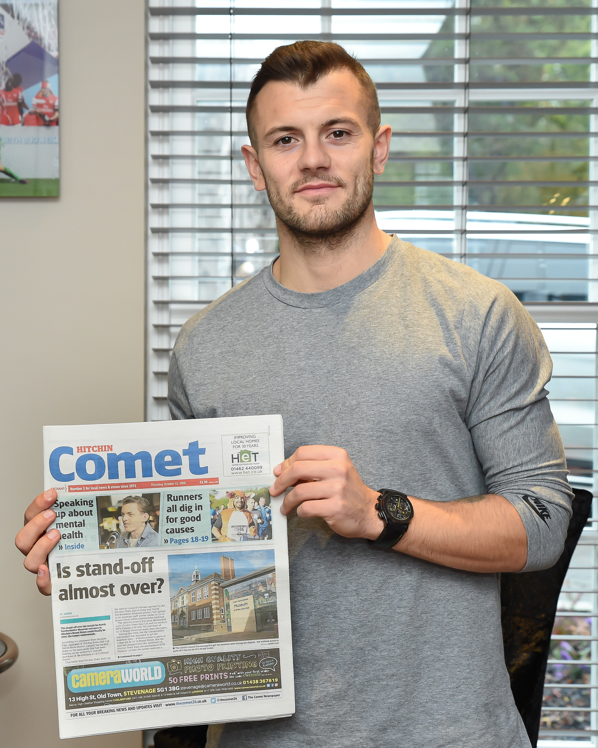 Footballer Jack Wilshere