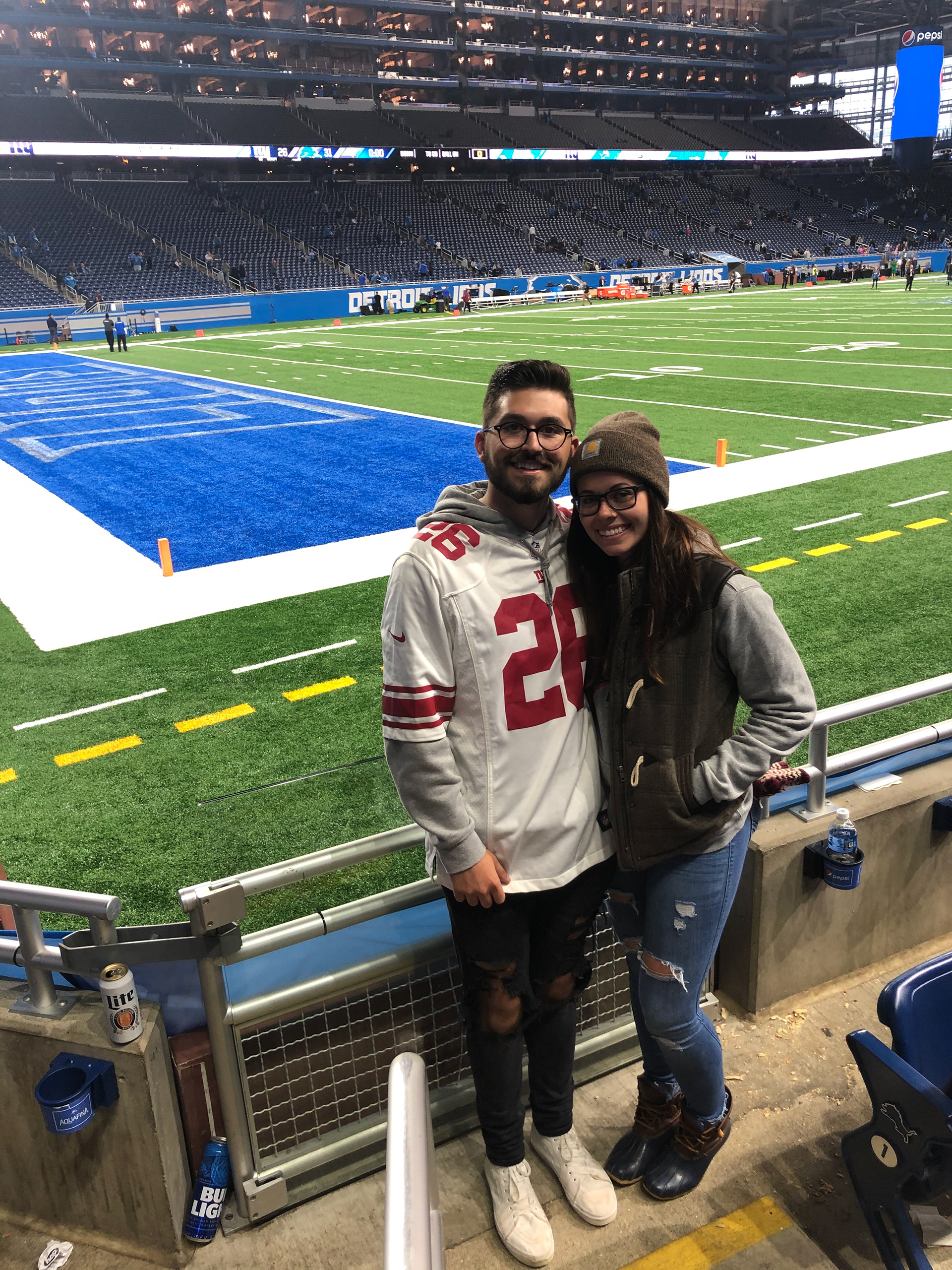 NY Giants vs. Detroit Lions