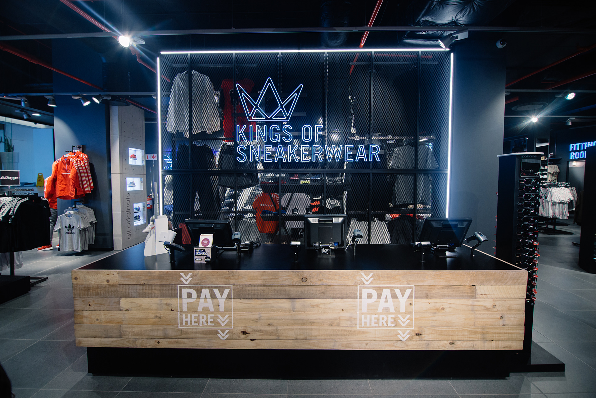 Ashiq Johnson Photographer // Retoucher Sportscene Store Rebrand