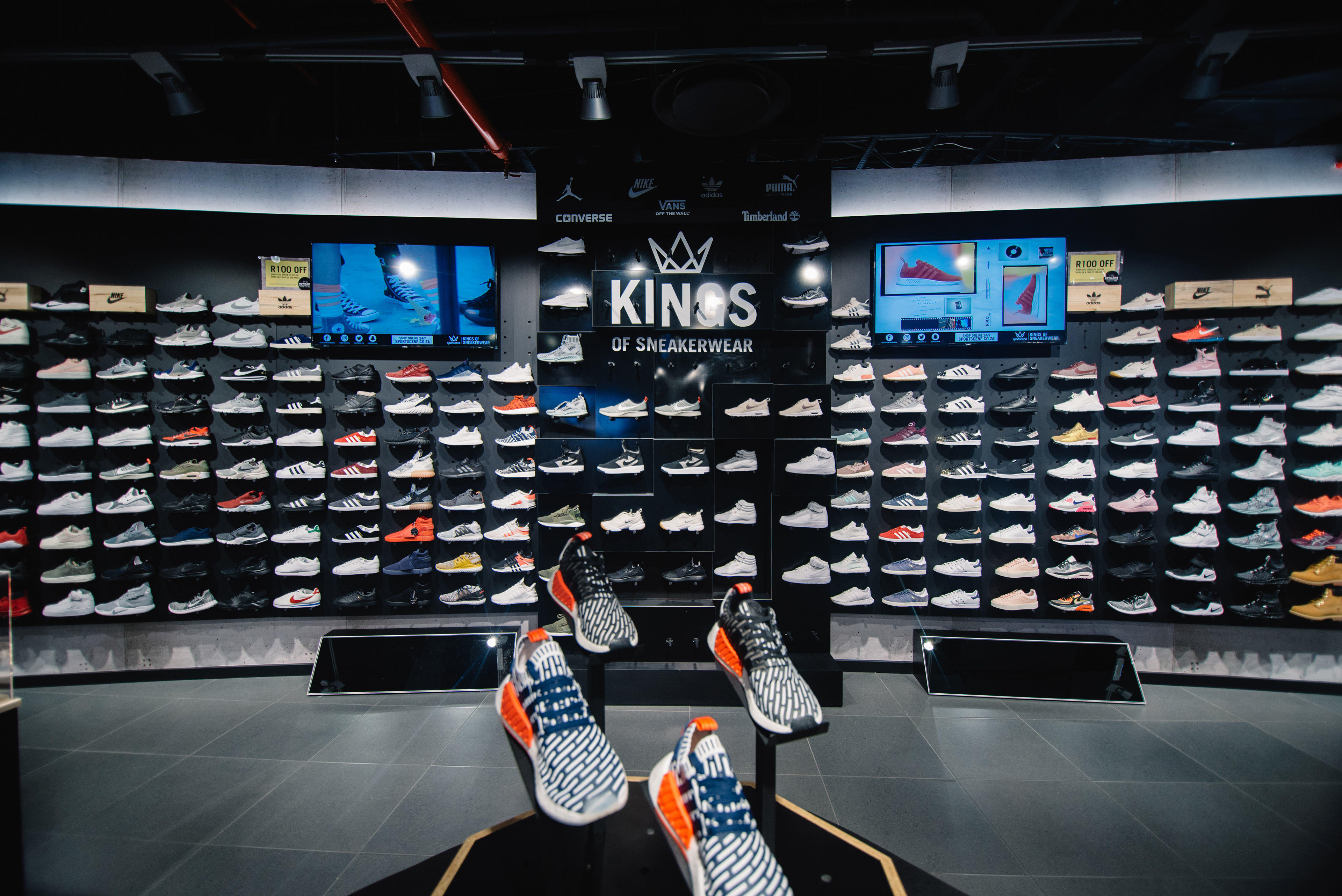 Ashiq Johnson Photographer // Retoucher Sportscene Store Rebrand