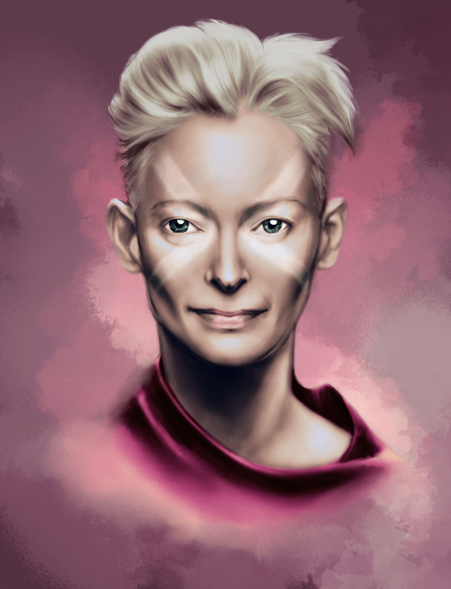 Portrait studies: Tilda Swinton