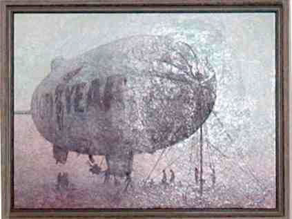 Foggy Launch - Oil Painting