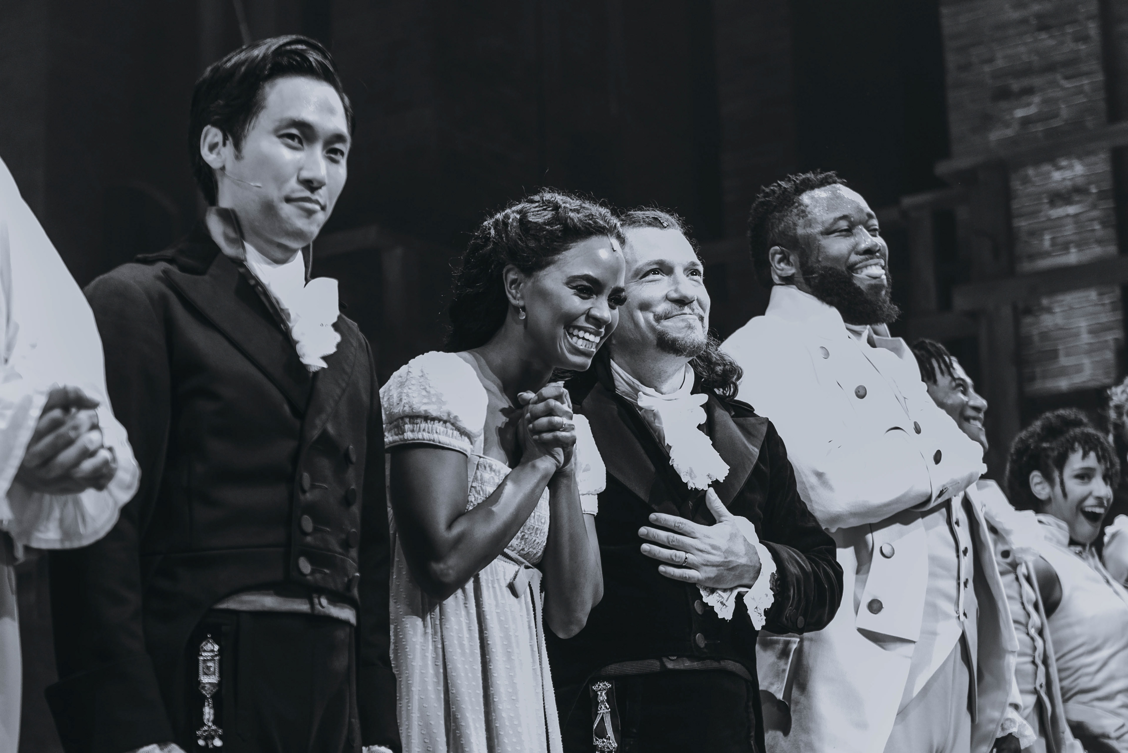 Hamilton Re-Opening Curtain Call, Sept. 2021