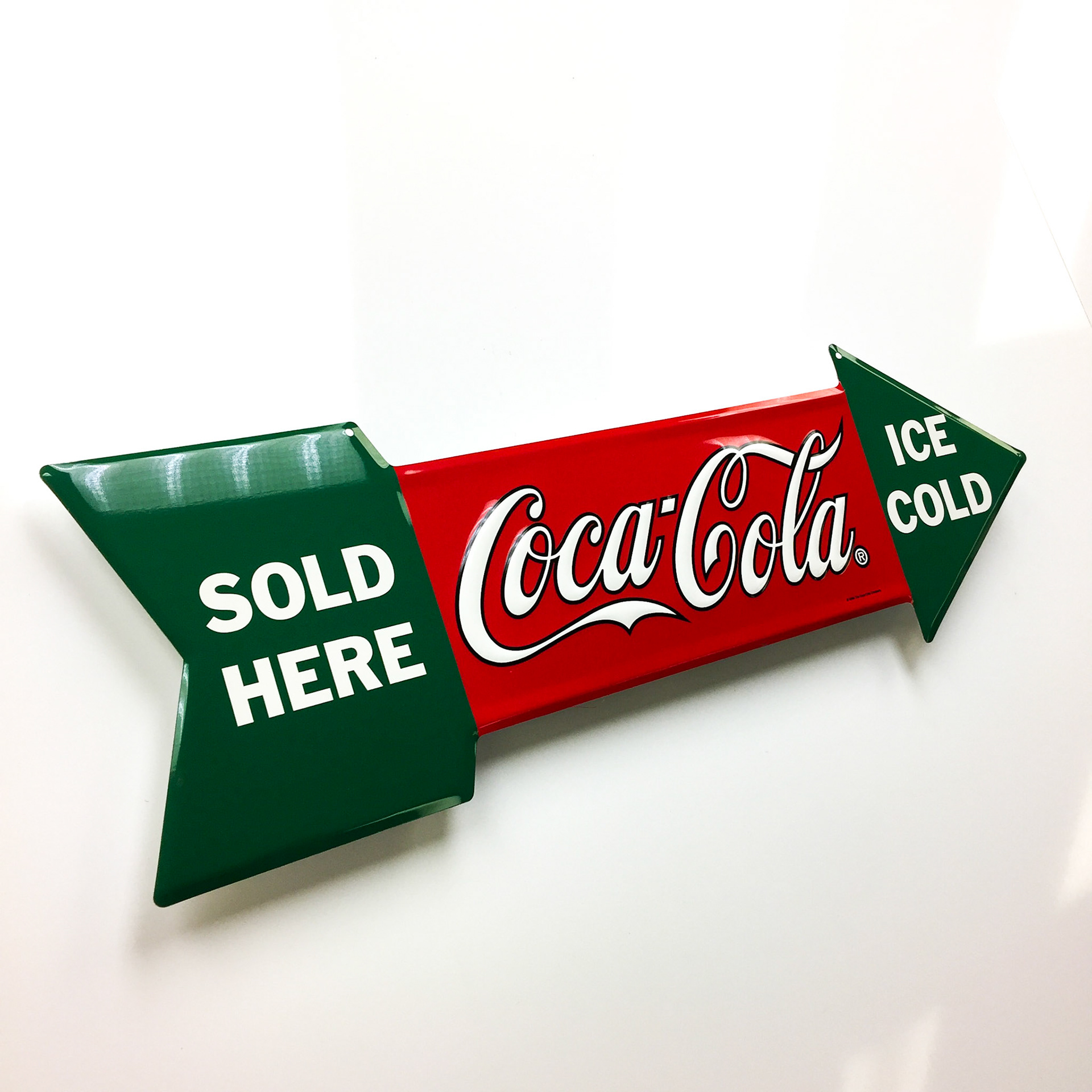 Vintage Coca-Cola Tacker Sign