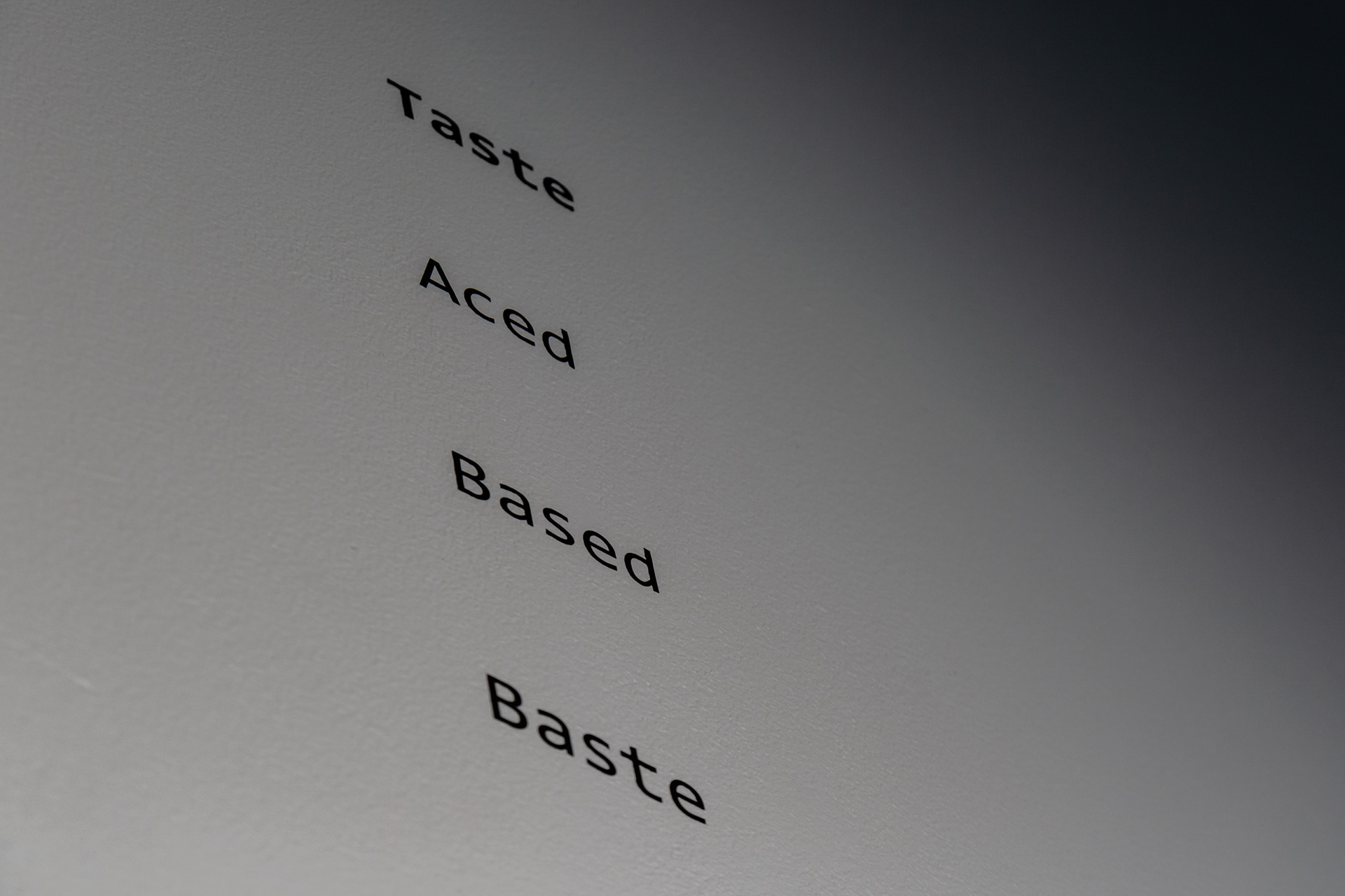 Monika Balu Alphabetical Rhymes exhibition
