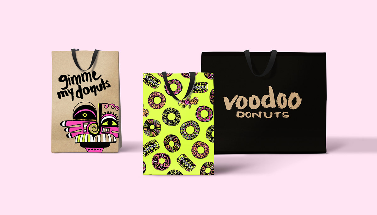 Emily Maurer, Graphic Design &amp; Illustration - Voodoo Donuts