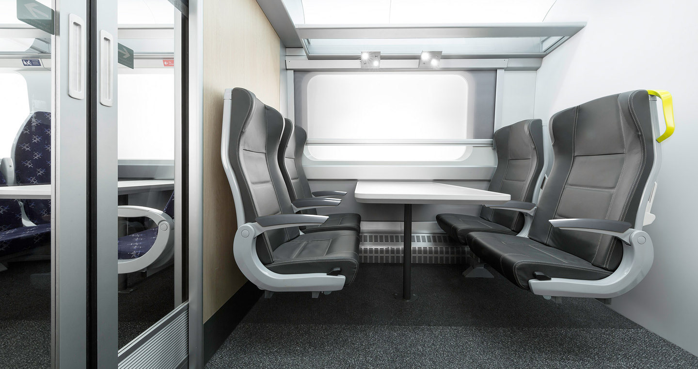 Mechanical Engineering for Hitachi Class 385 train interiors | Copyright © DCA