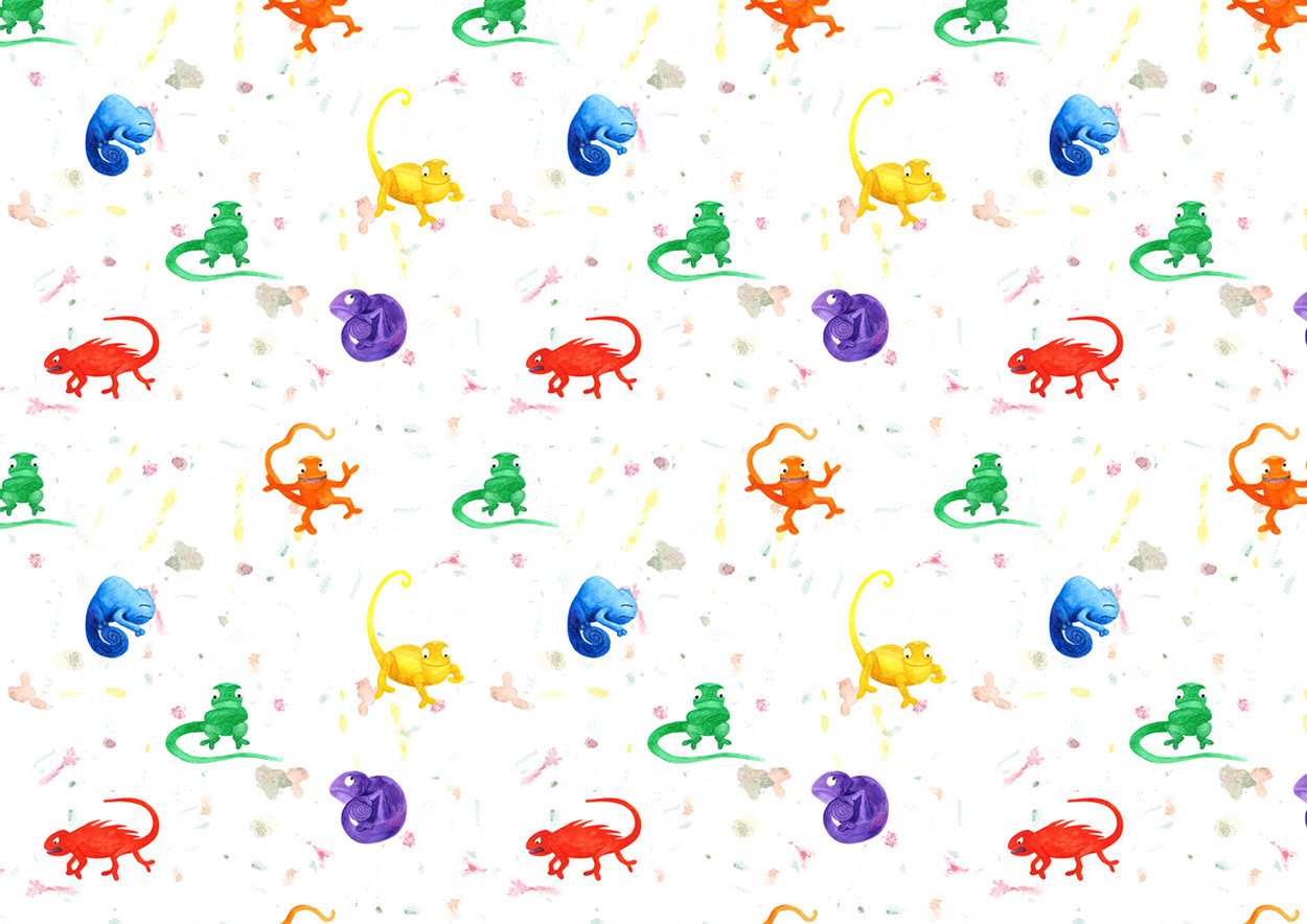 'My Blue Feeling' Endpaper
