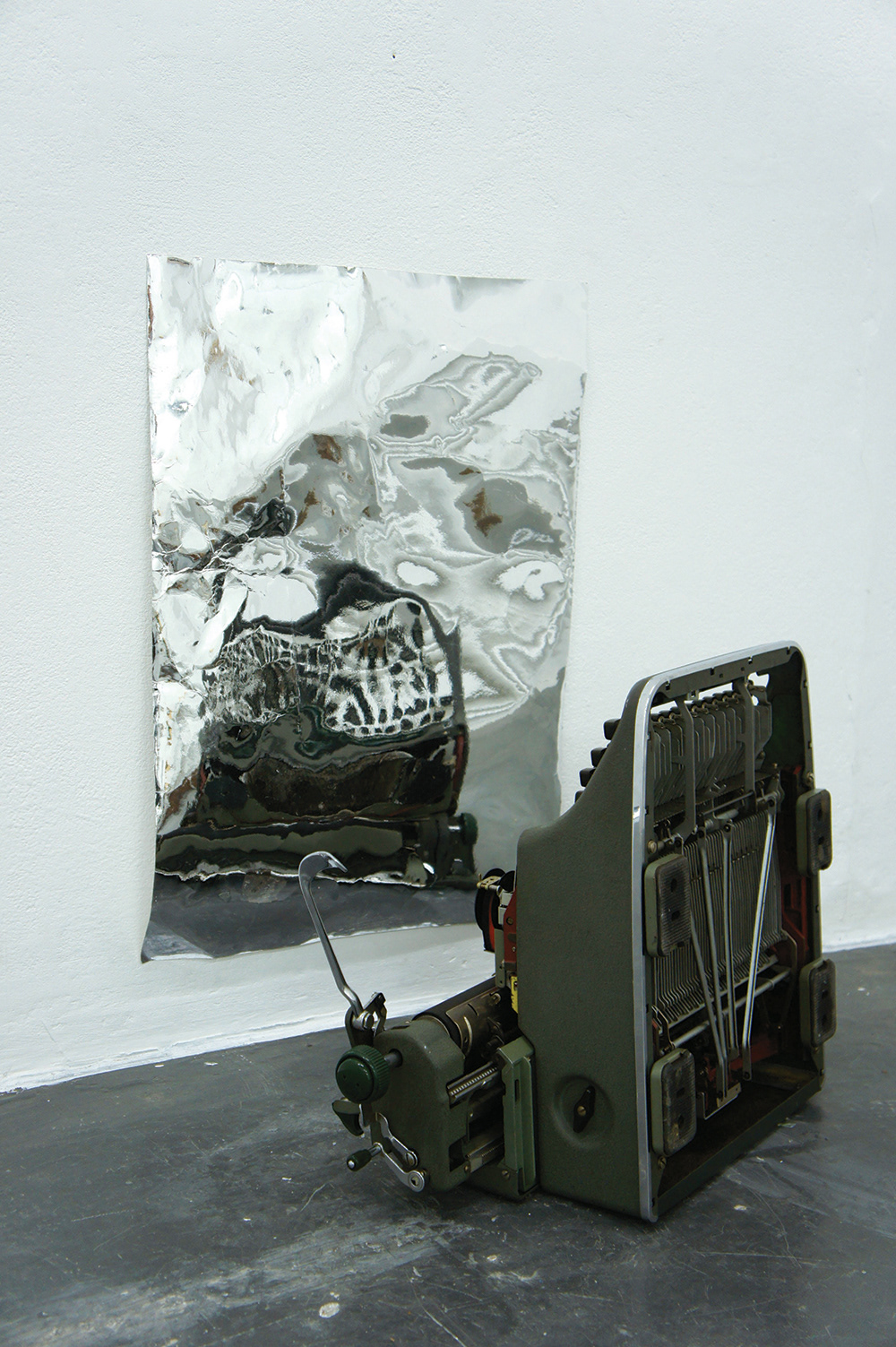 installation using found objects