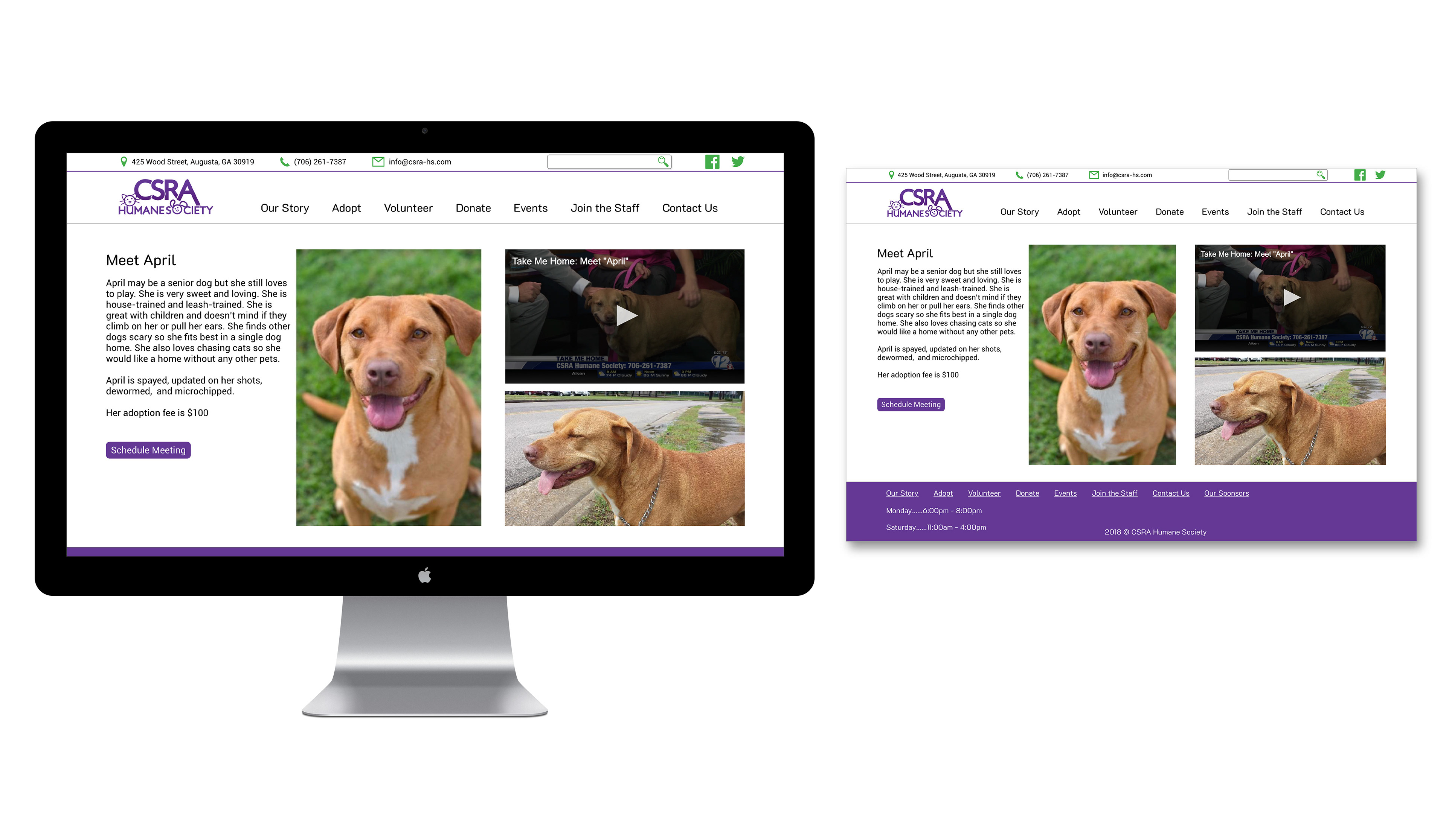 Kay Doss - CSRA Humane Society | Web Design Kay Doss - CSRA Humane Society | Web Design