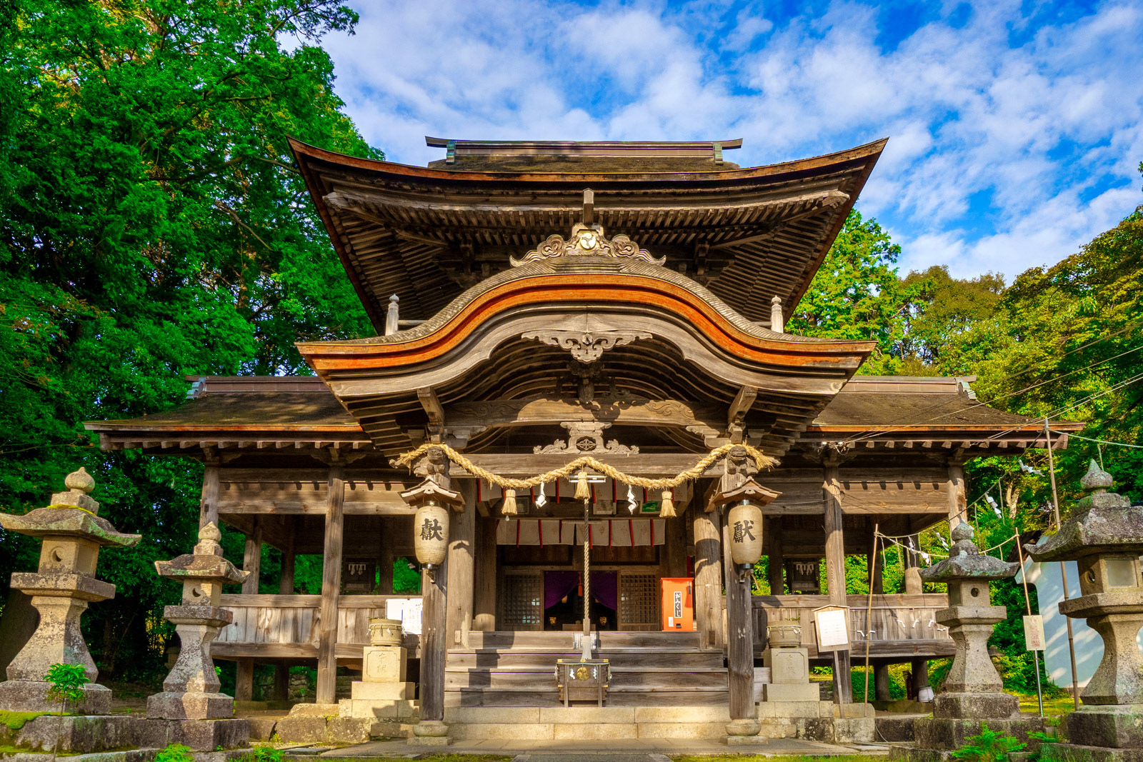 小鯖八幡宮 社殿