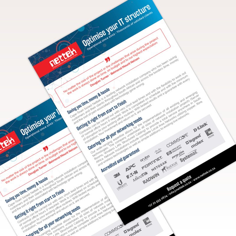 Nettek Pamphlet