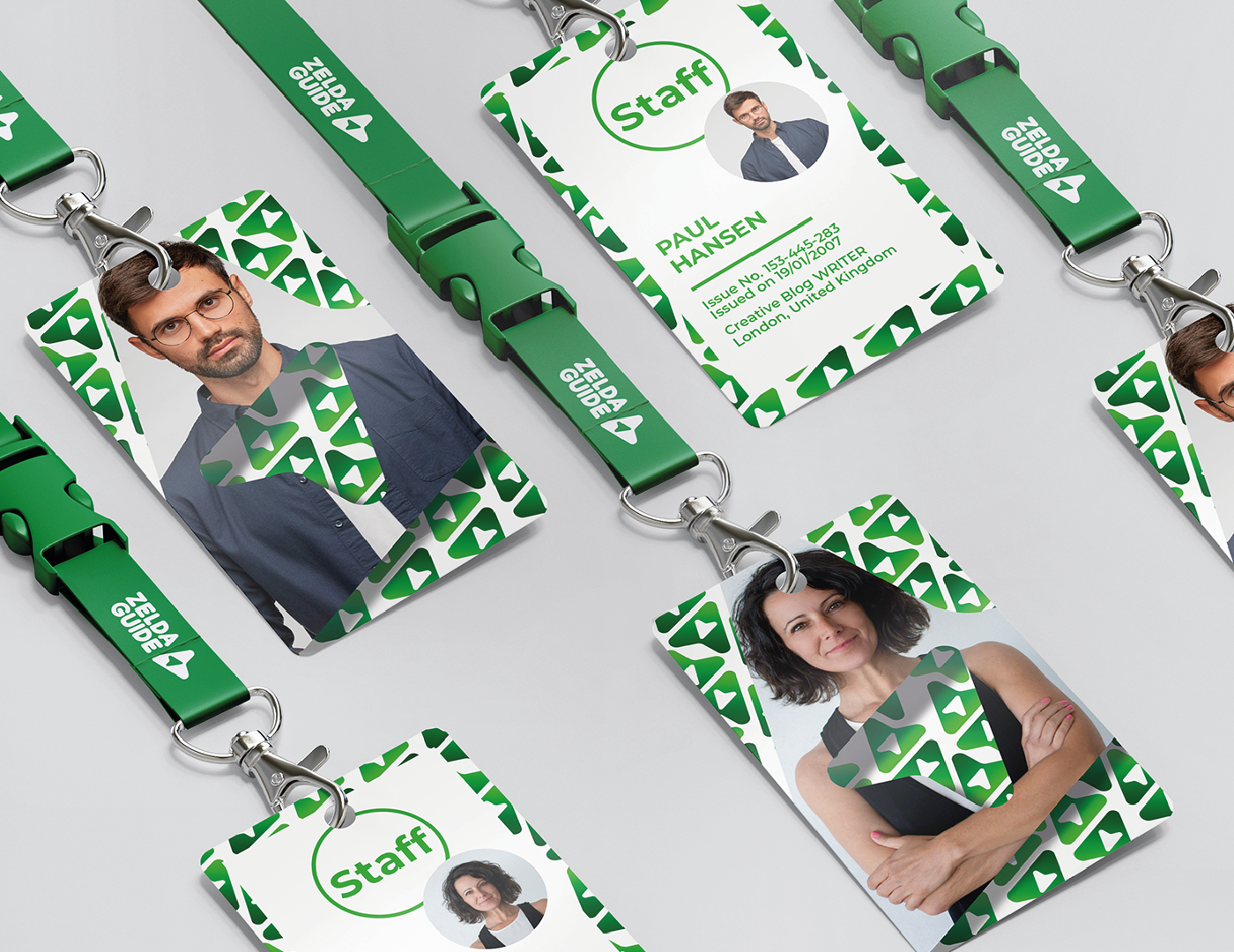 Zelda Guide Lanyard Branding