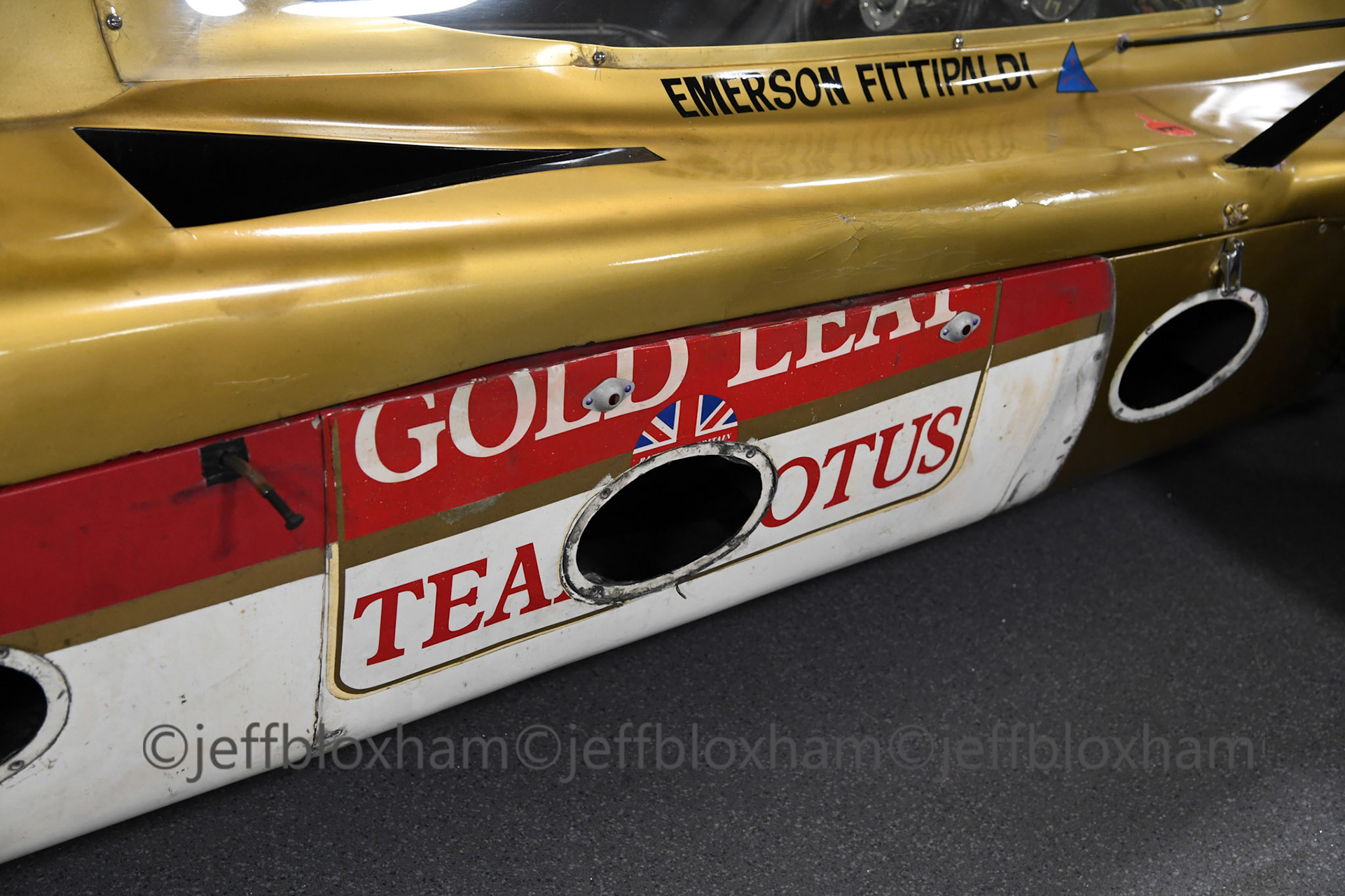 Jeff Bloxham - 190125 Classic Team Lotus JPS