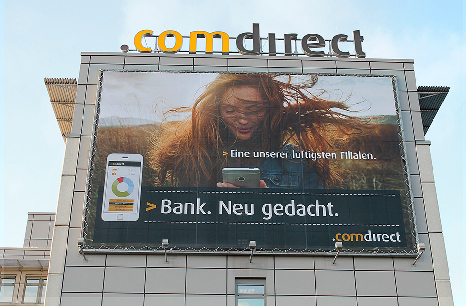 Hannah Johnson Comdirect Brand Campaign
