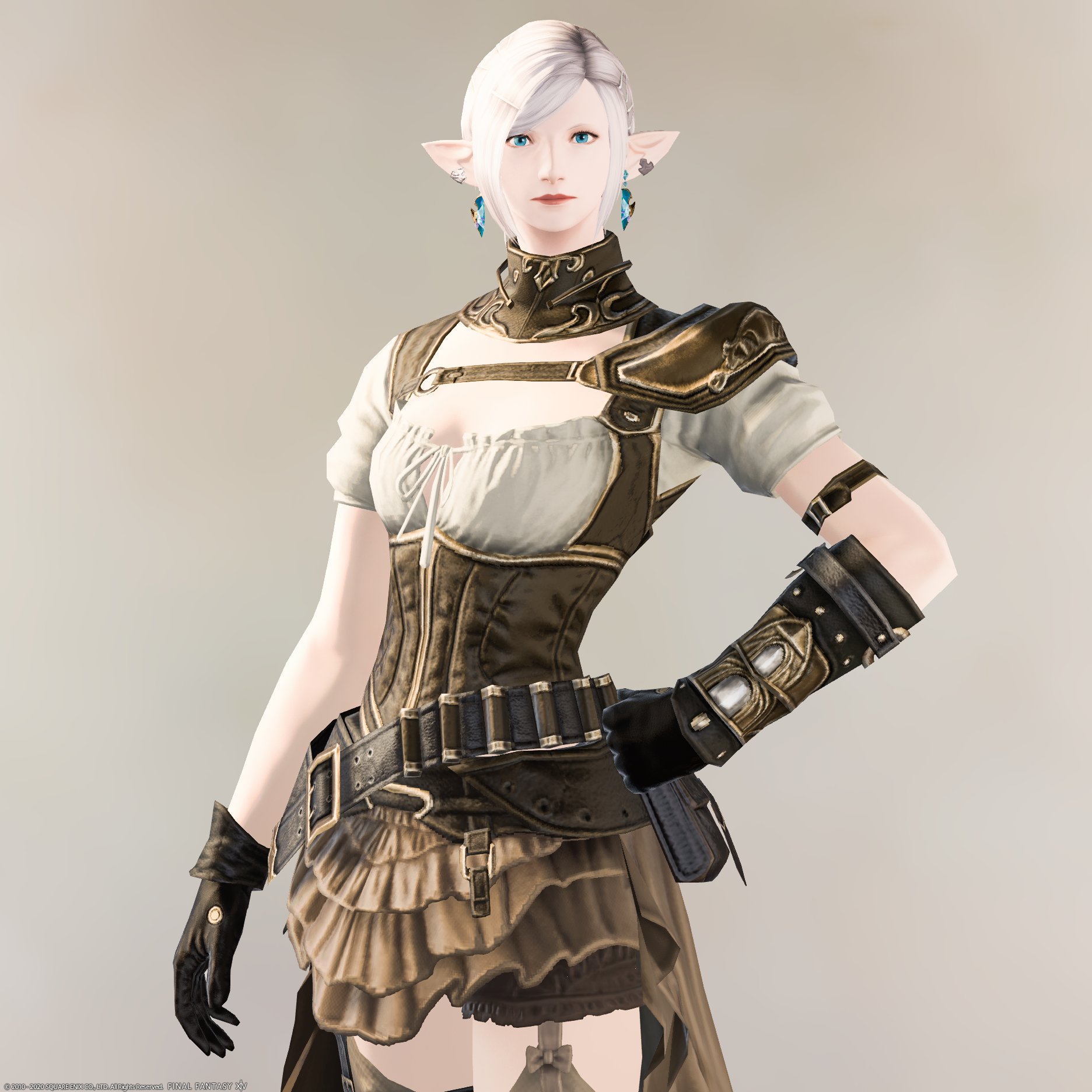 Eorzea Database Neo Ishgardian Gloves Of Aiming Final Fantasy Xiv The Lodestone