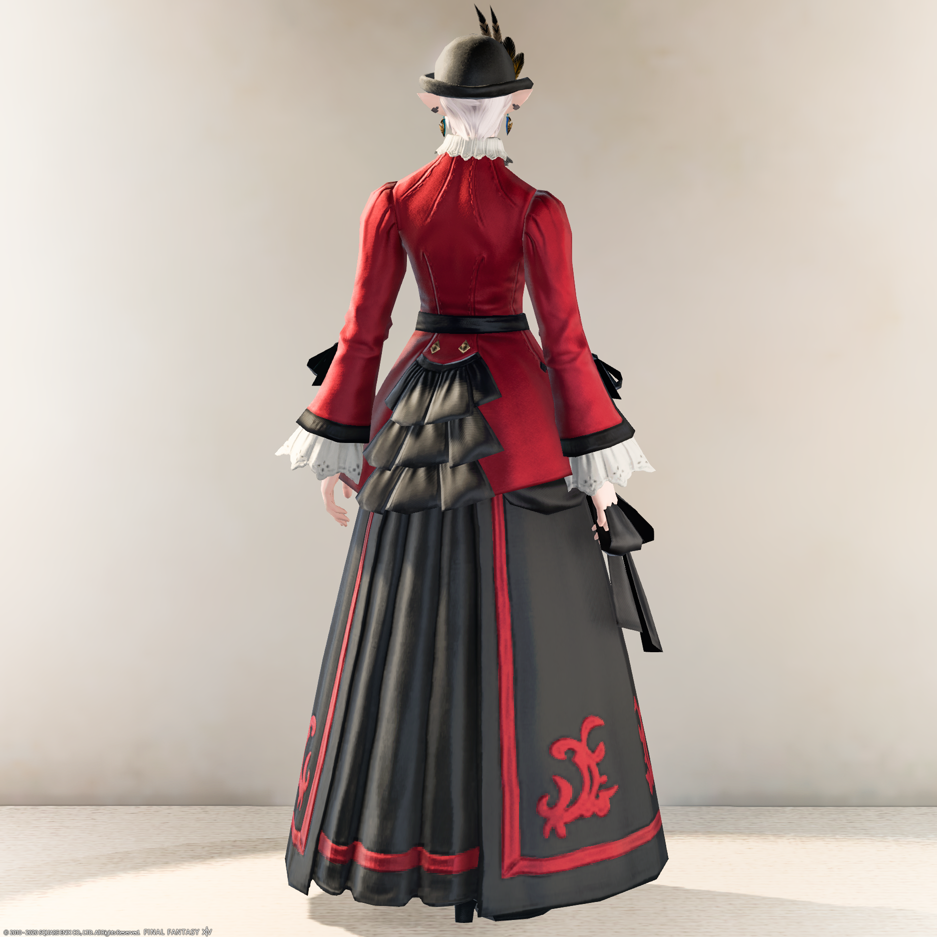 Ffxiv Attire ハイハウス レインボー バッスルドレス