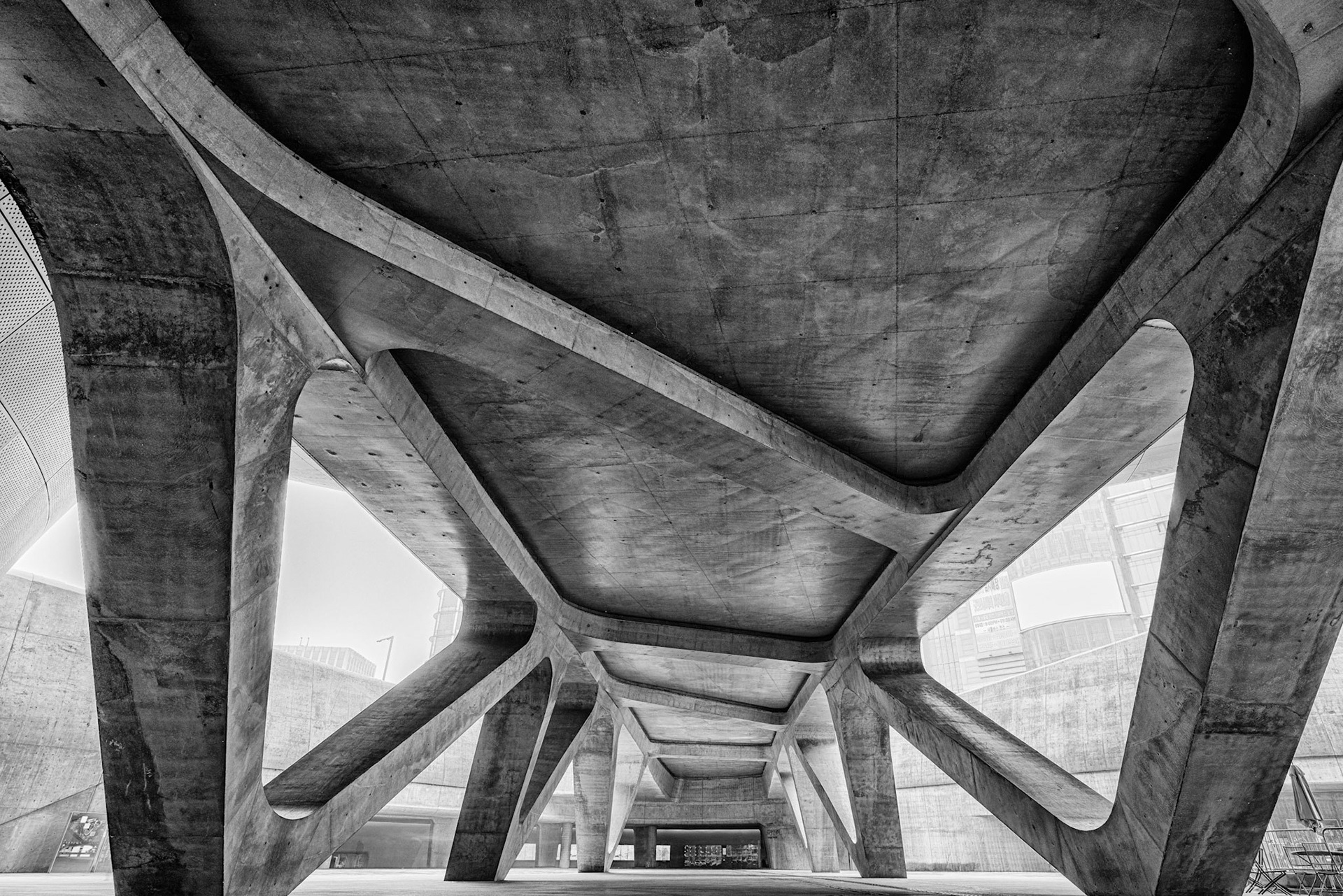 The Dongdaemun Design Plaza in Seoul Korea