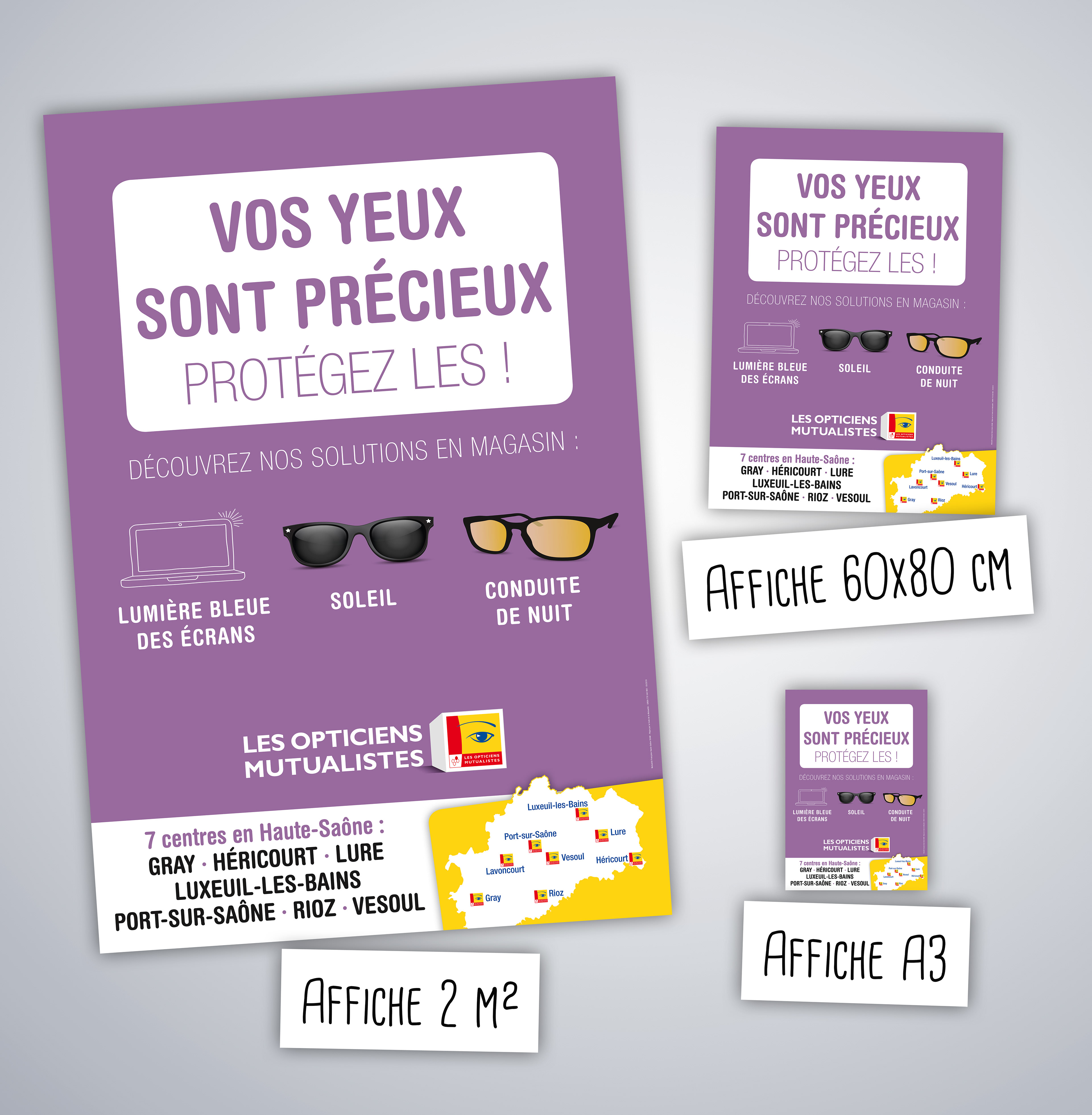 Affiche Les Opticiens Mutualistes (Ecouter Voir)
