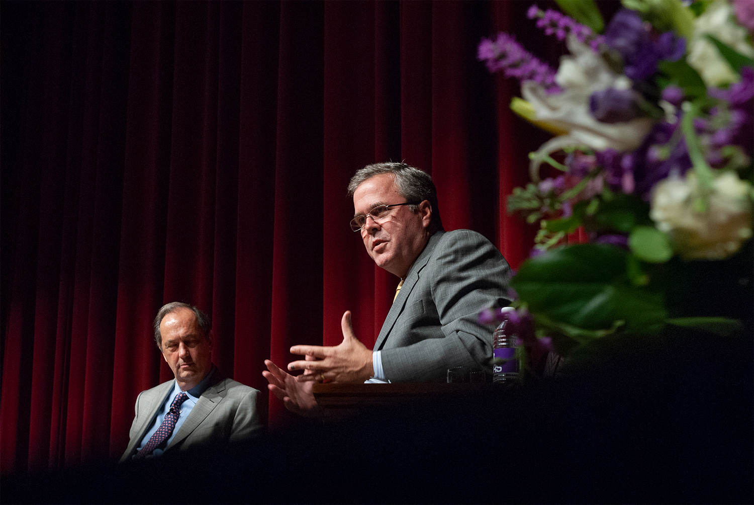 Jeb Bush and Bill Bradley, Politicians